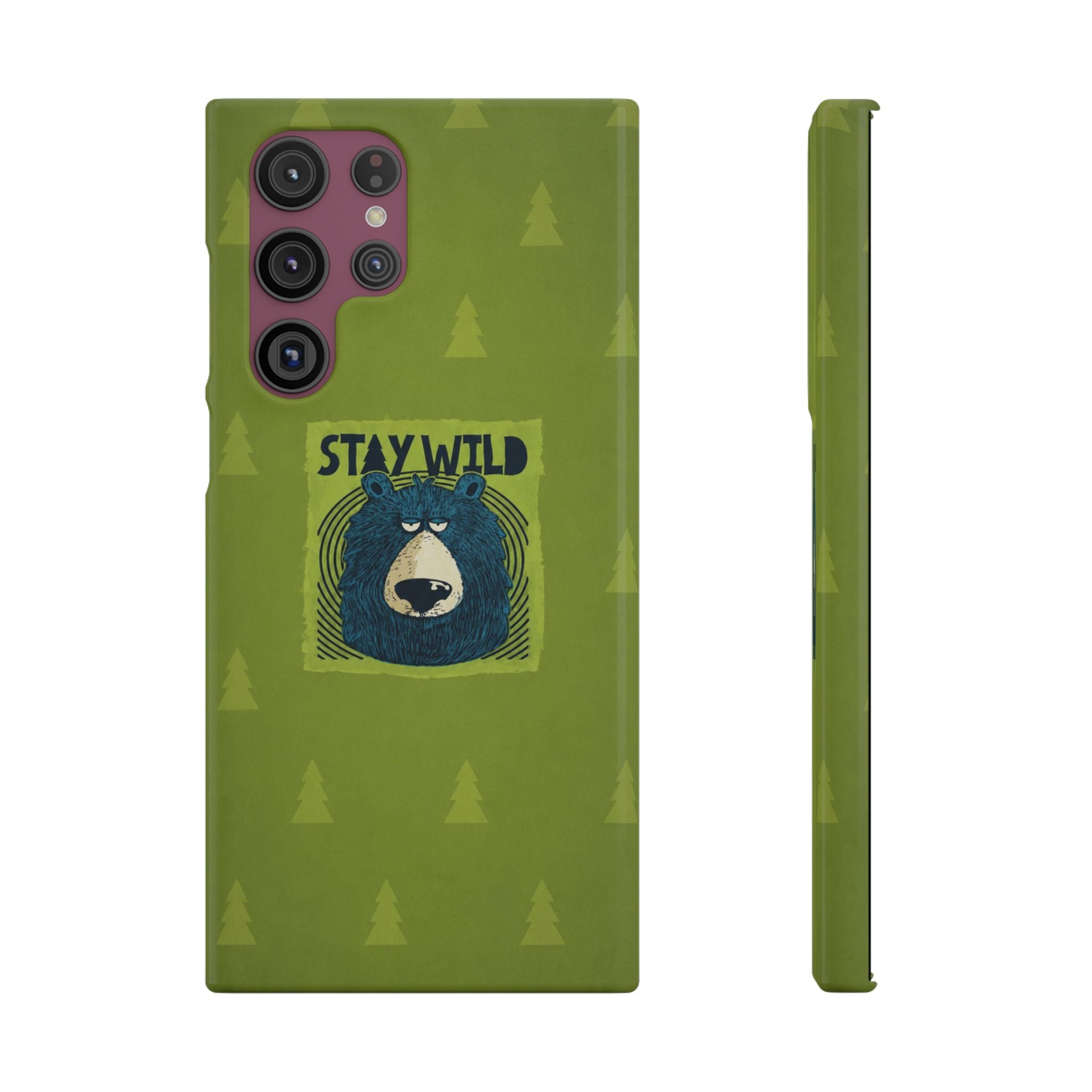 Stay Wild Bear Phone Case