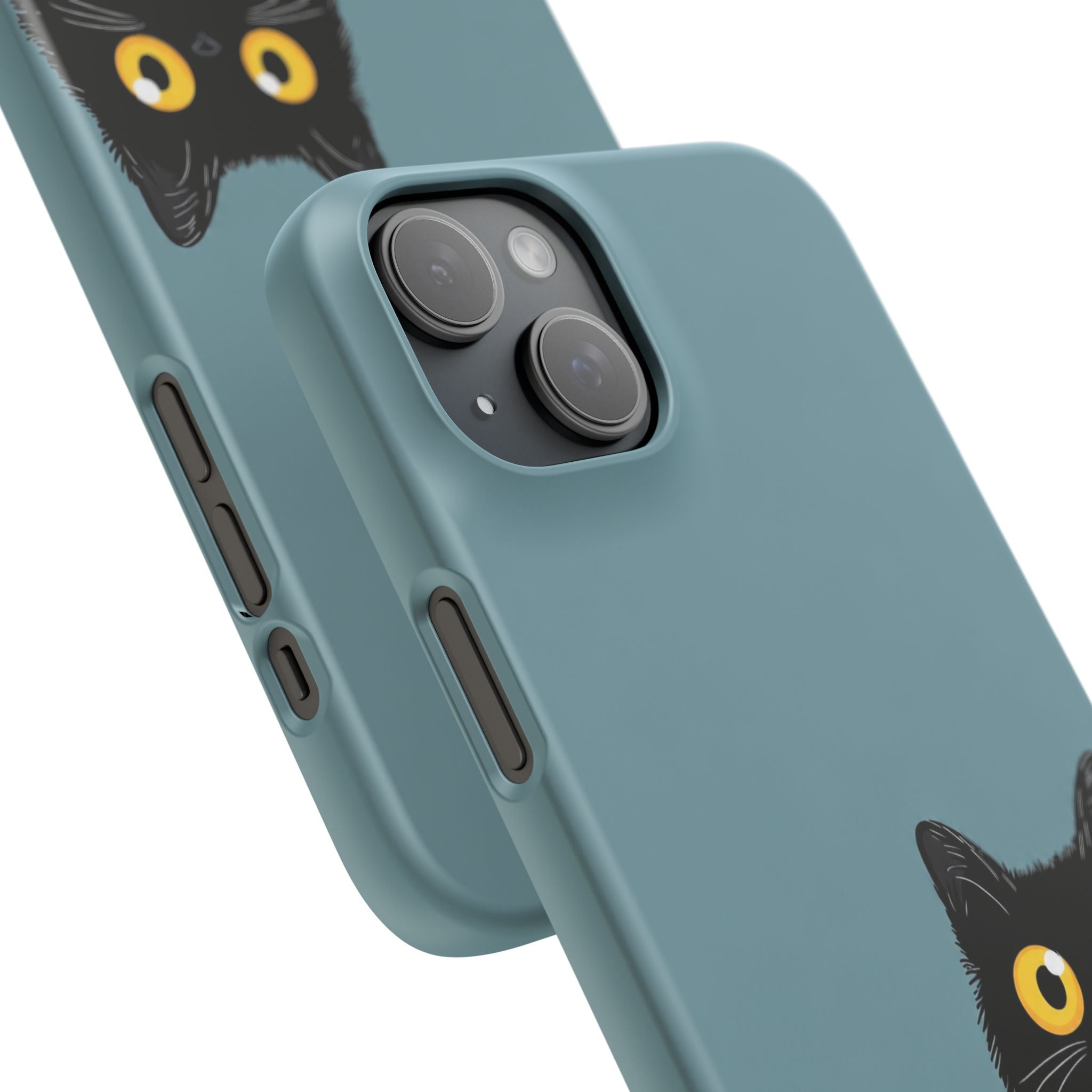 Cute Black Cat Phone Case