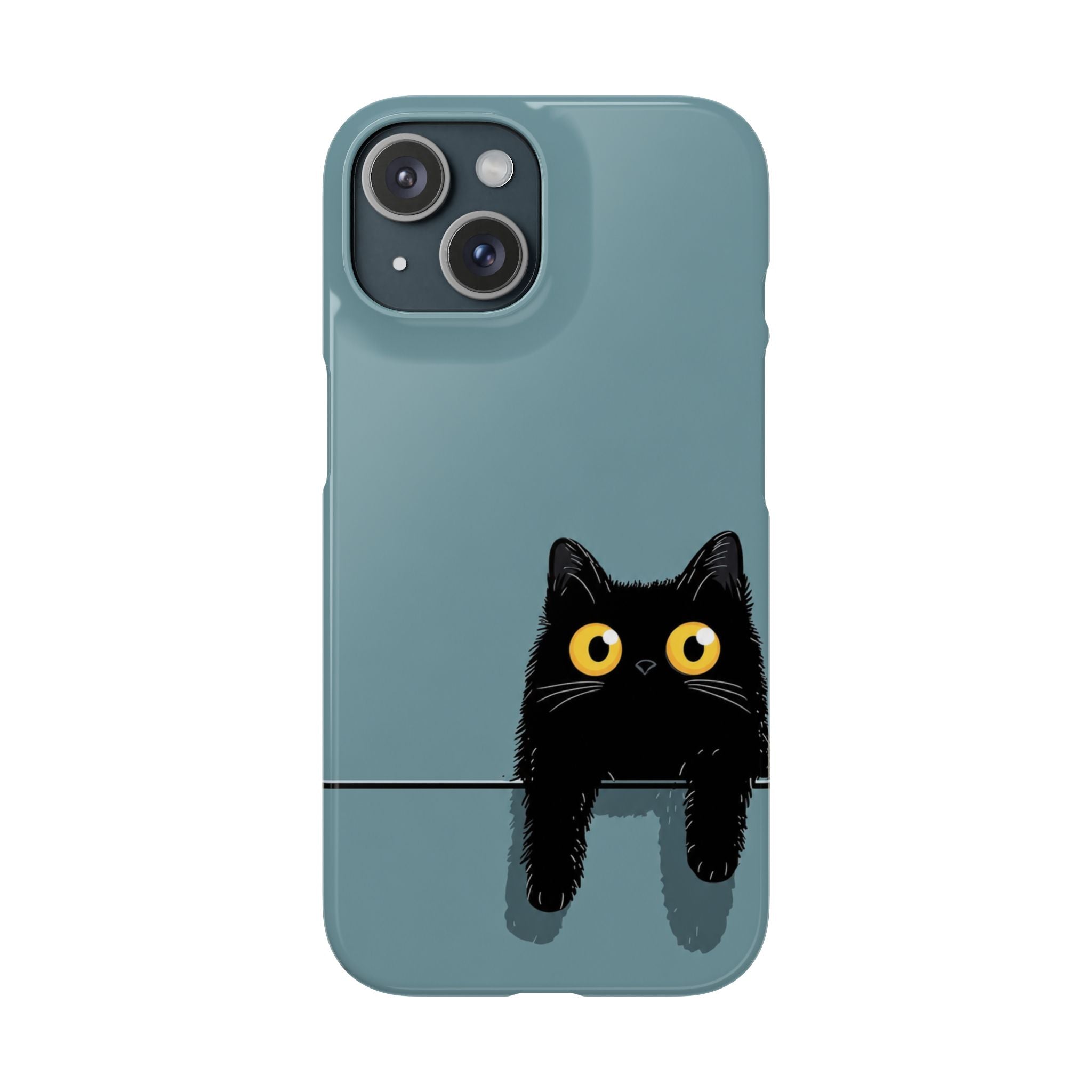 Cute Black Cat Phone Case