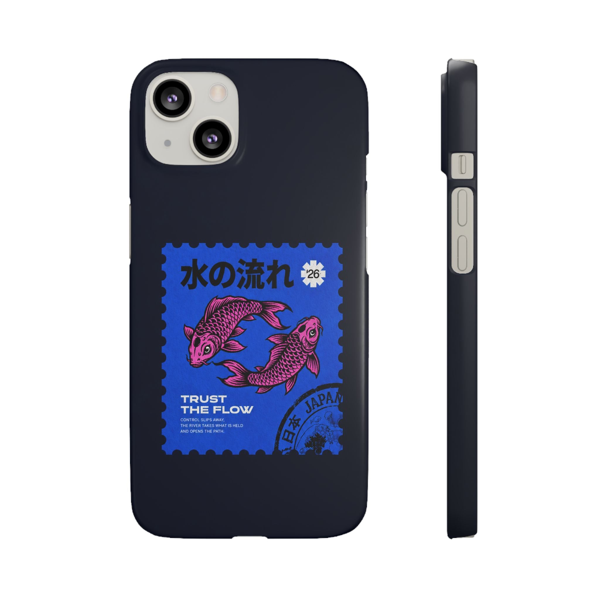 Trust The Flow Koi Phone Case