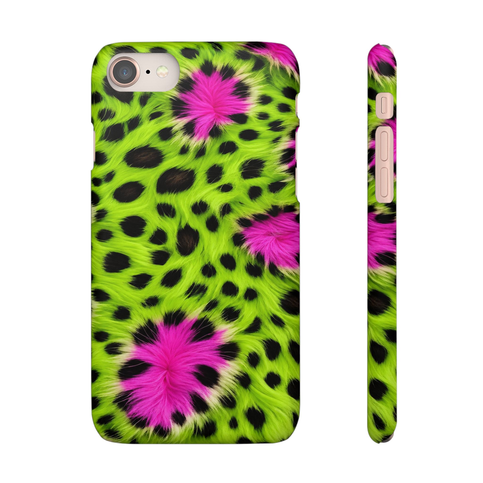 Neon Leopard Phone Case