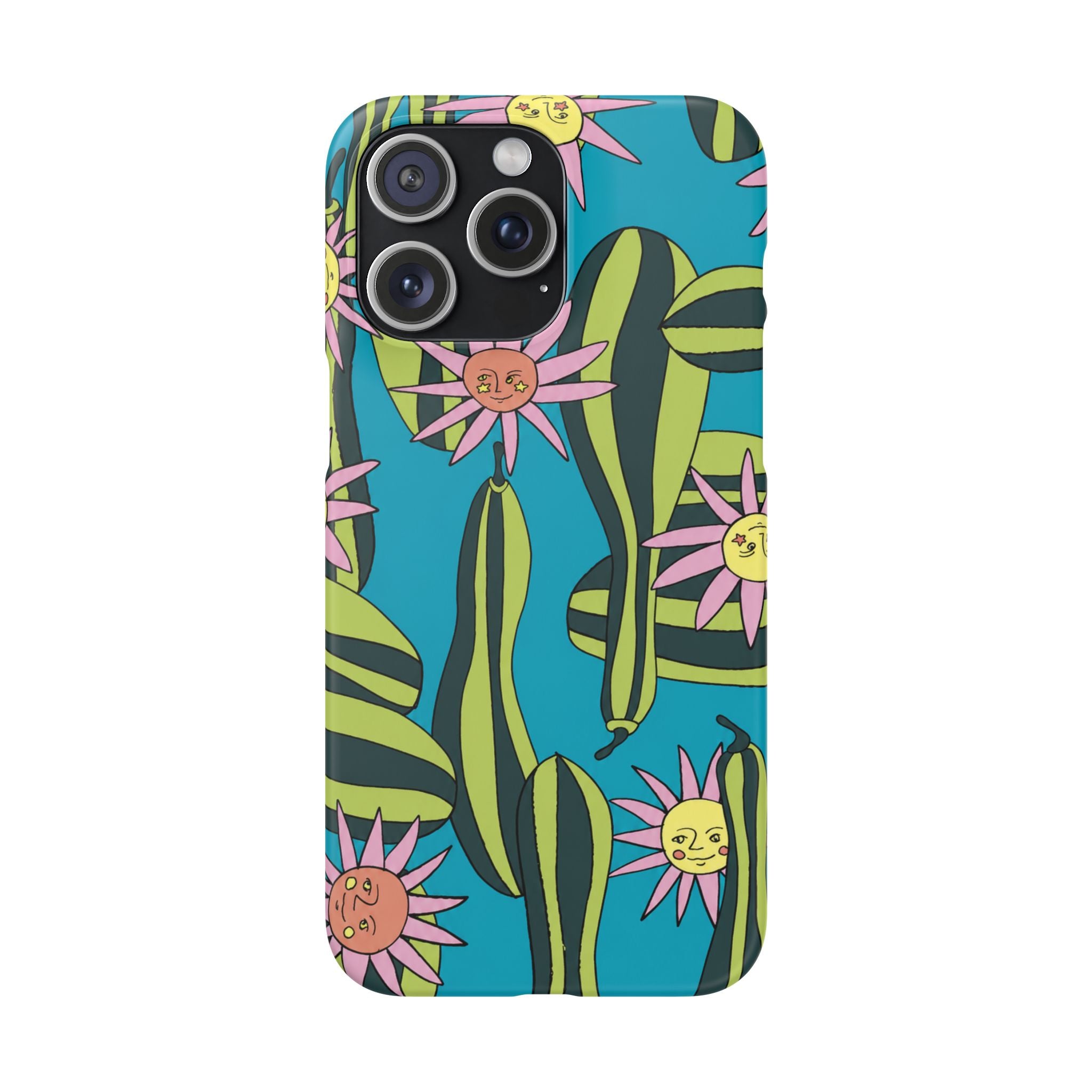 Whimsical Floral Garden Phone Case