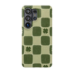 Vintage Lucky Clover Pattern Phone Case