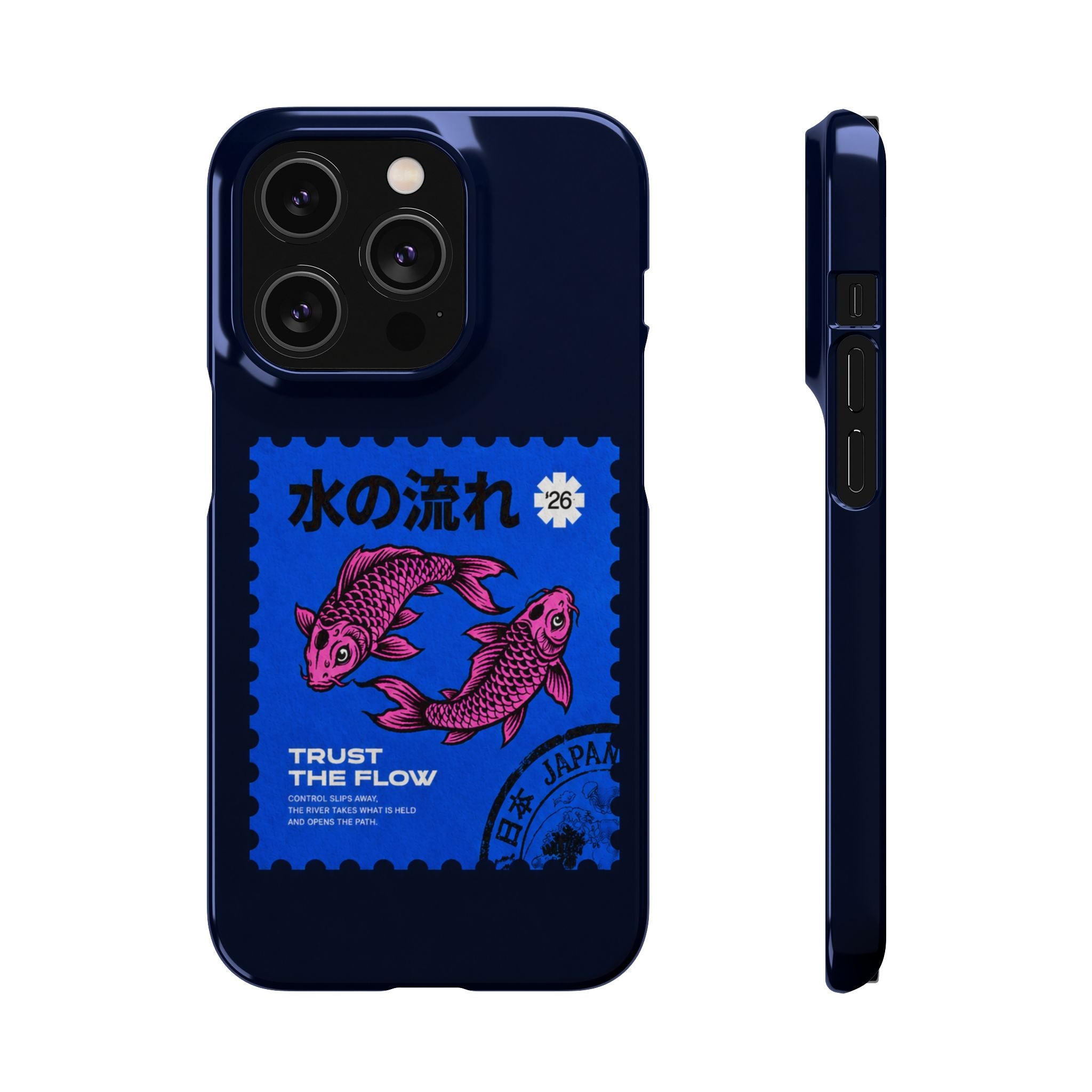 Trust The Flow Koi Phone Case