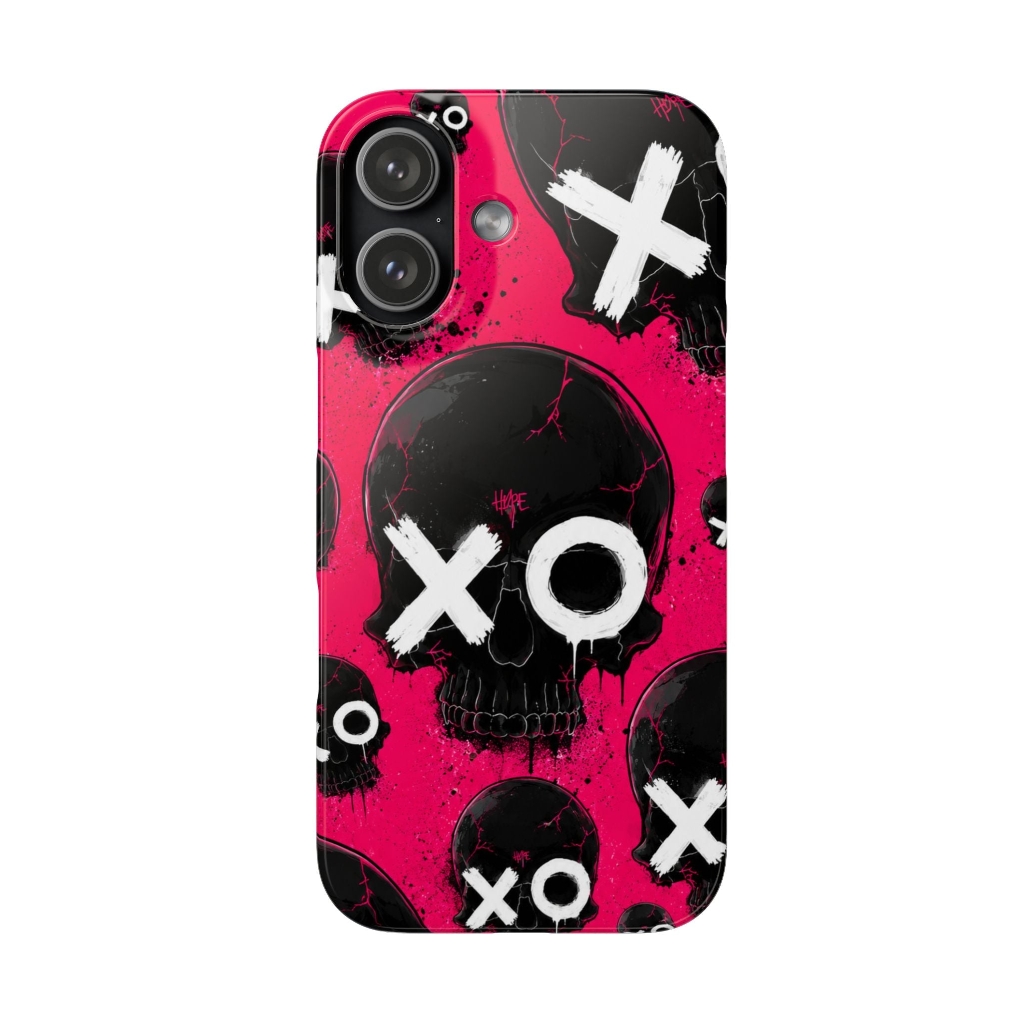 XO Skull Punk Phone Case