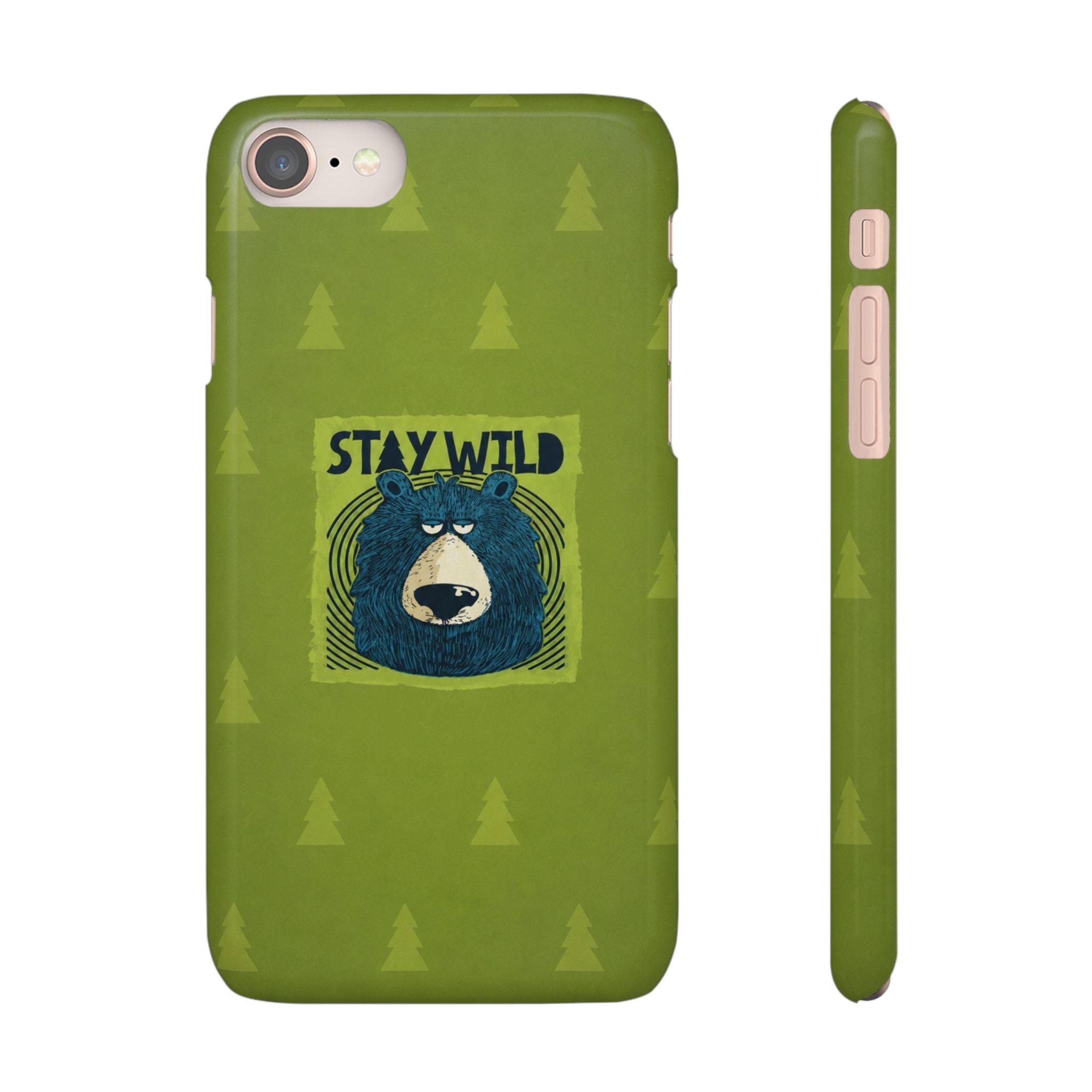 Stay Wild Bear Phone Case