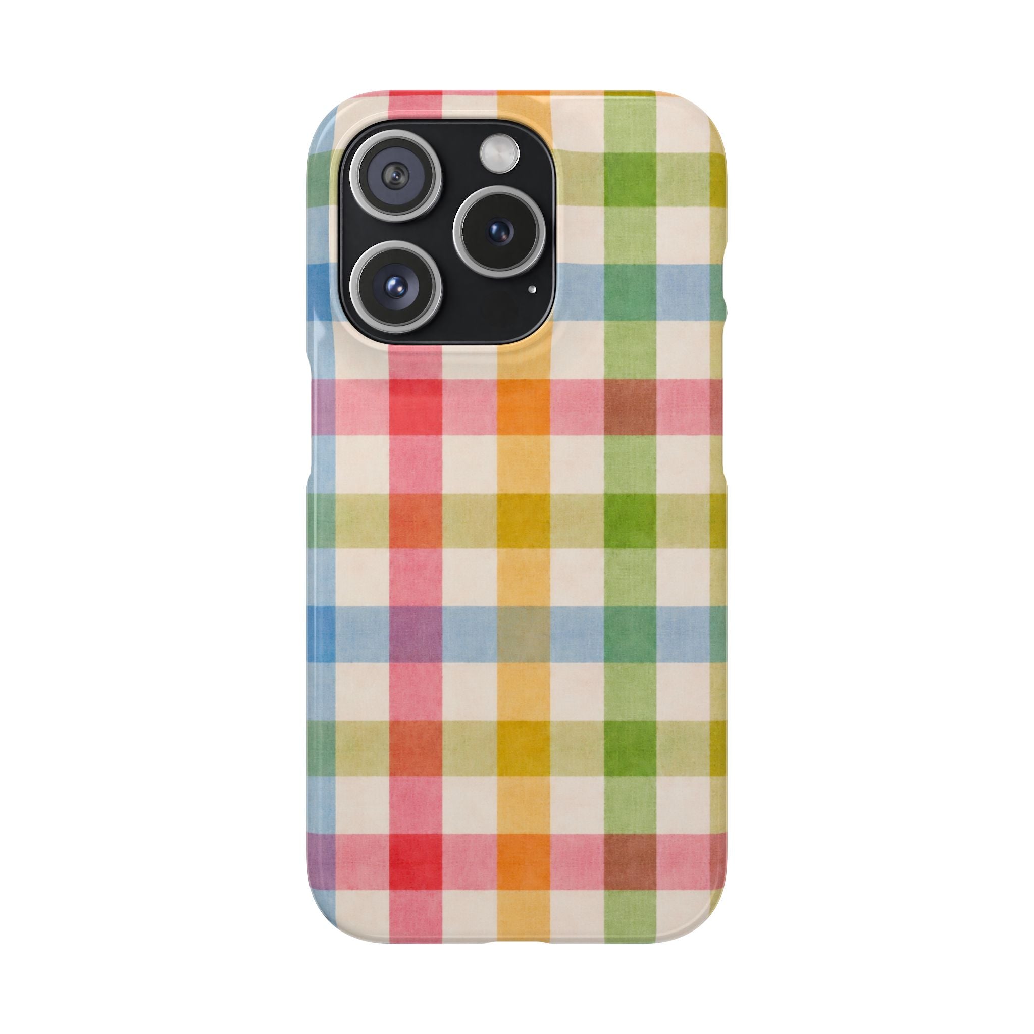 Pastel Plaid Phone Case