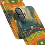 Abstract Baseball Stadium Phone Case