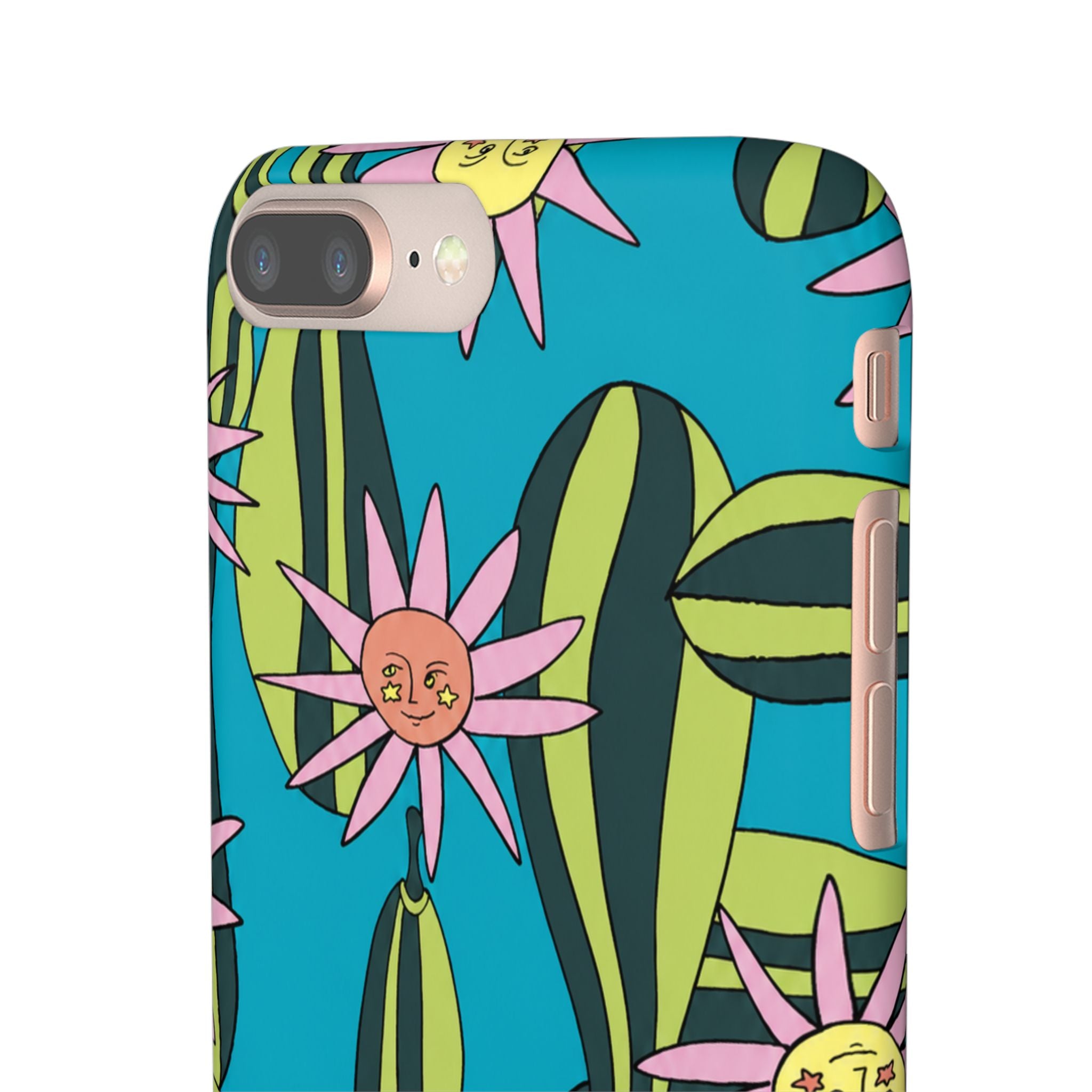 Whimsical Floral Garden Phone Case
