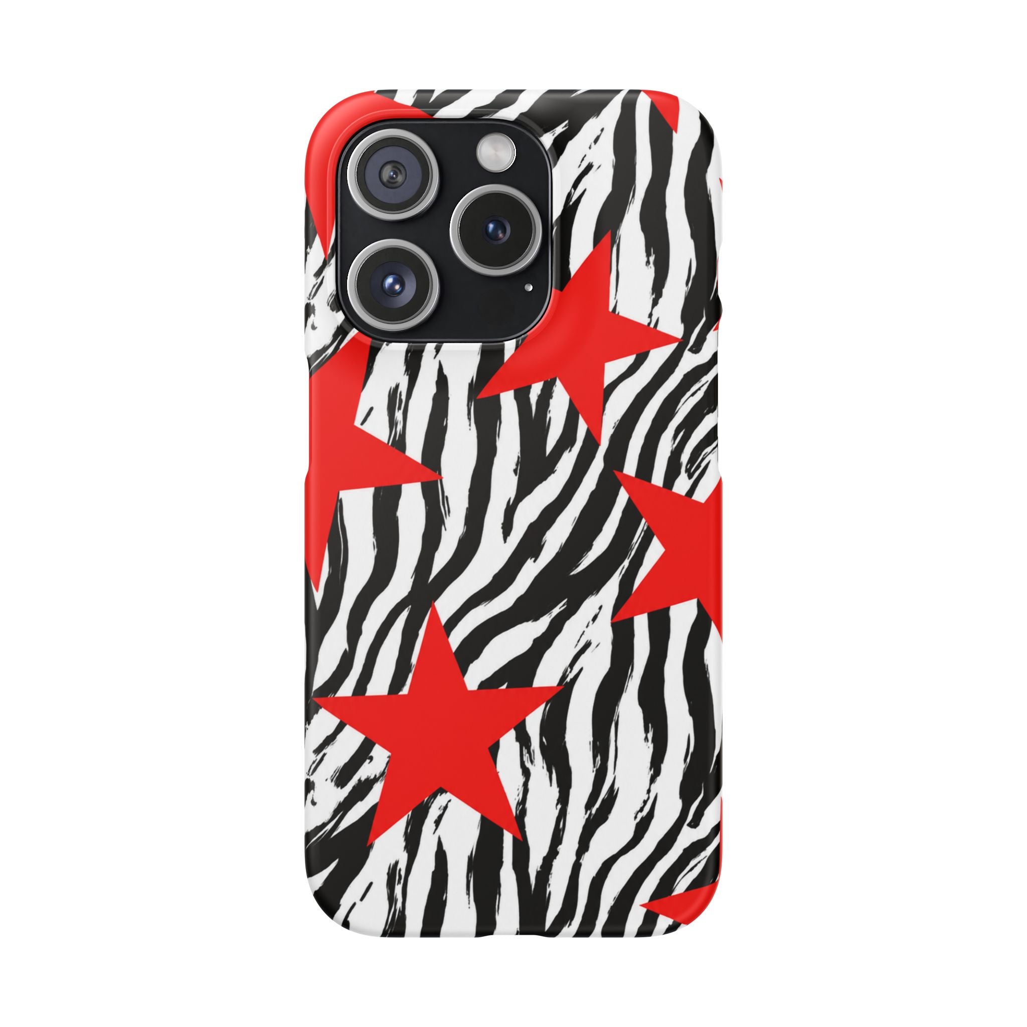 Retro Zebra Stars Phone Case
