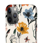 Wildflower Sketch Phone Case
