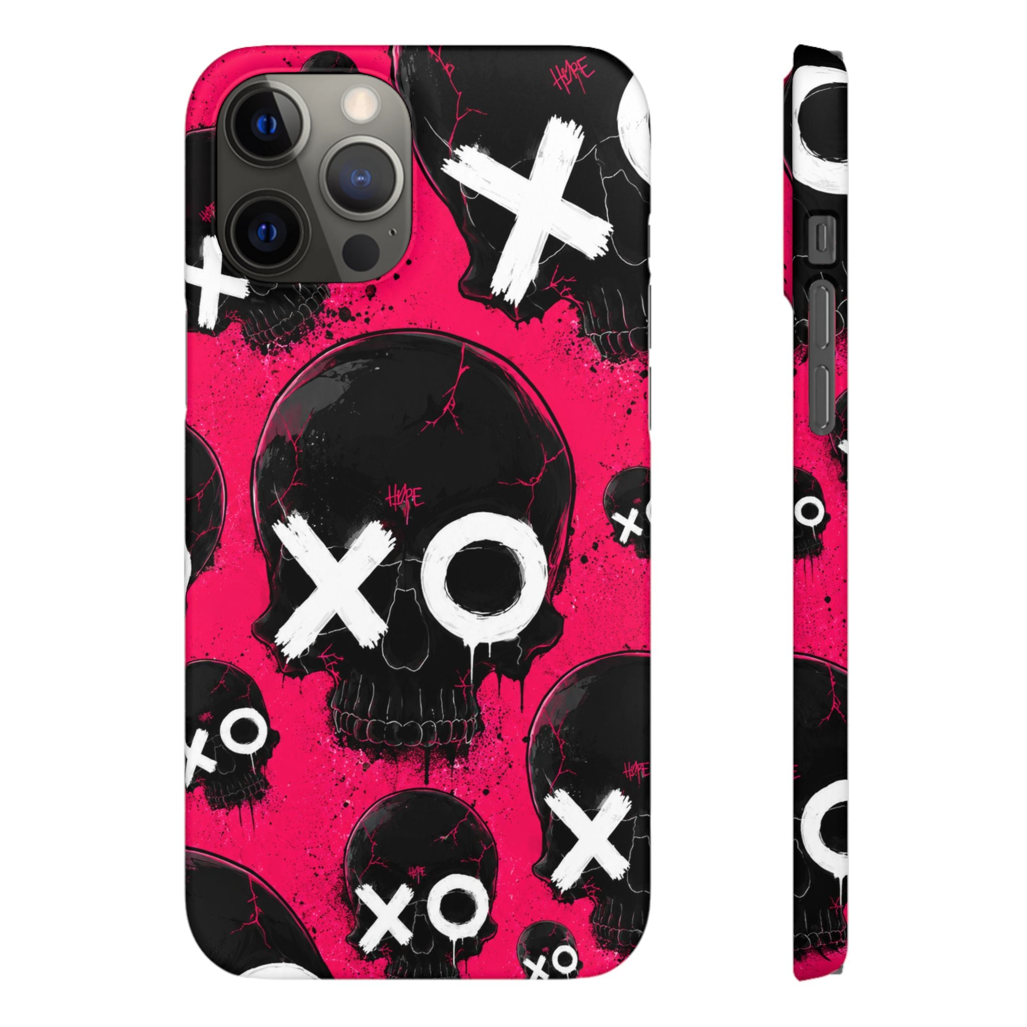 XO Skull Punk Phone Case