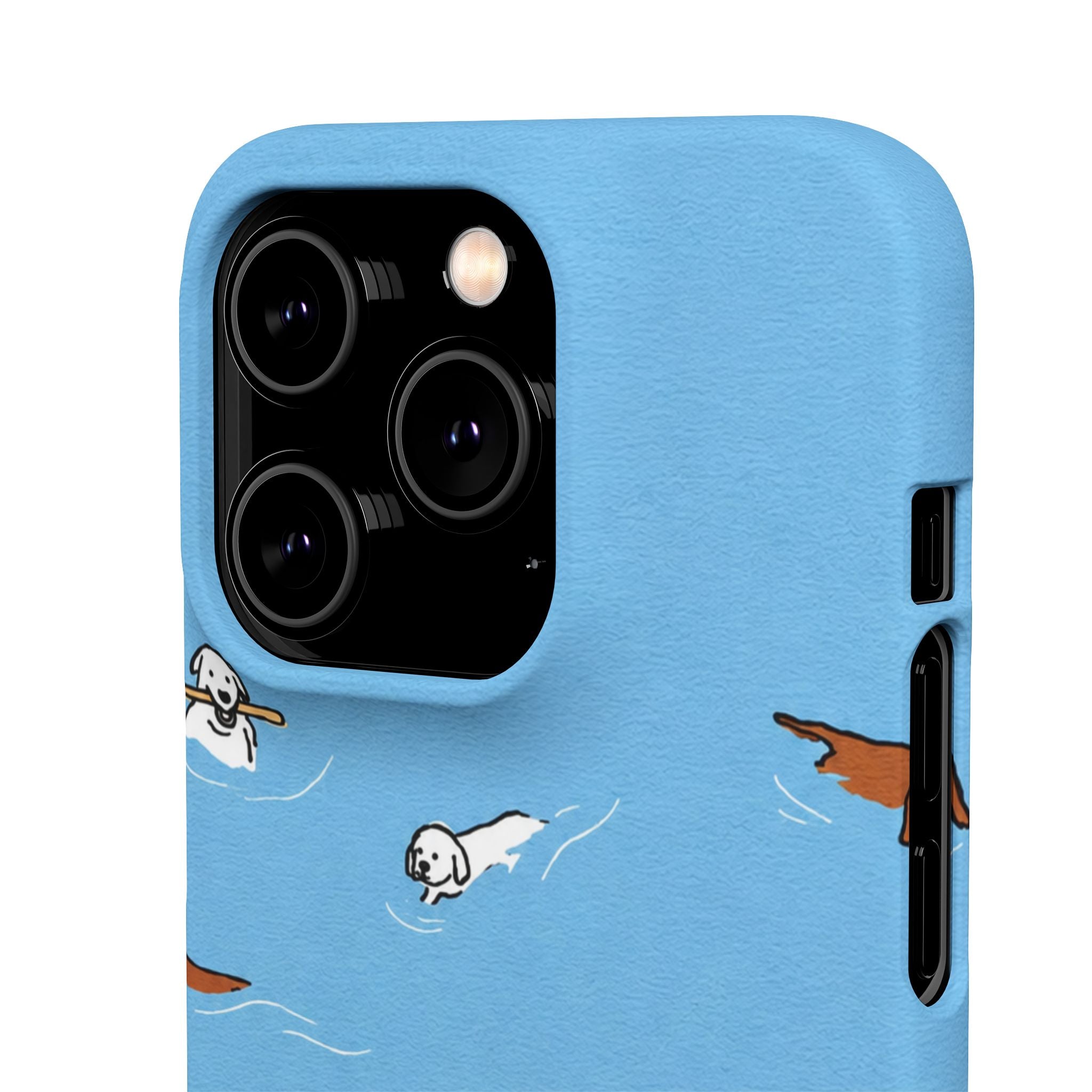 Swimming Dogs Phone Case
