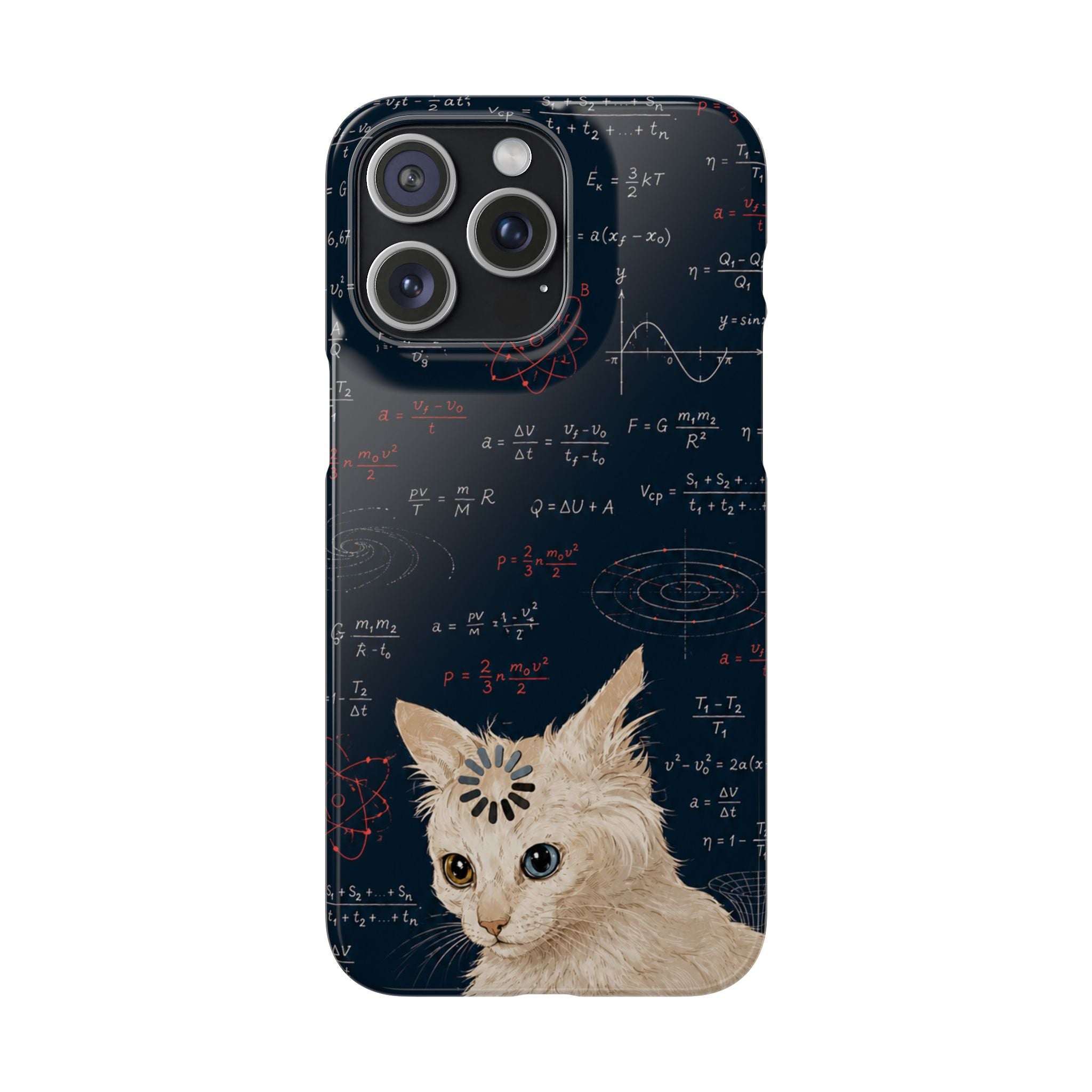 Quantum Kitty Physics Phone Case