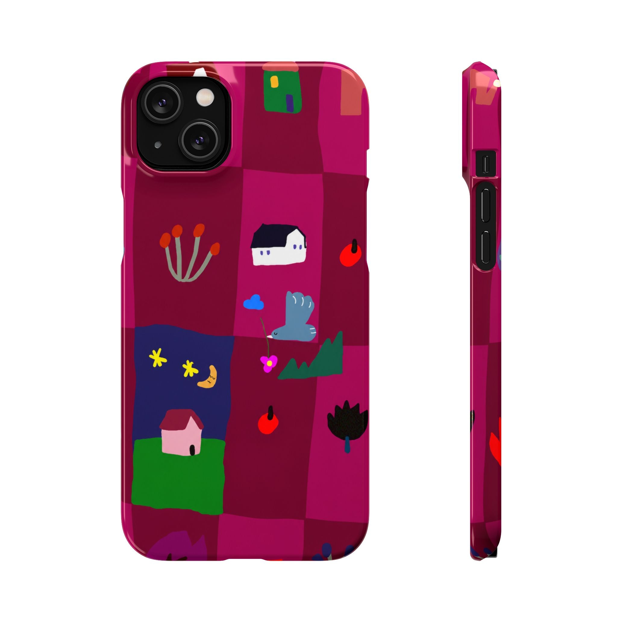 Whimsical Village Phone Case