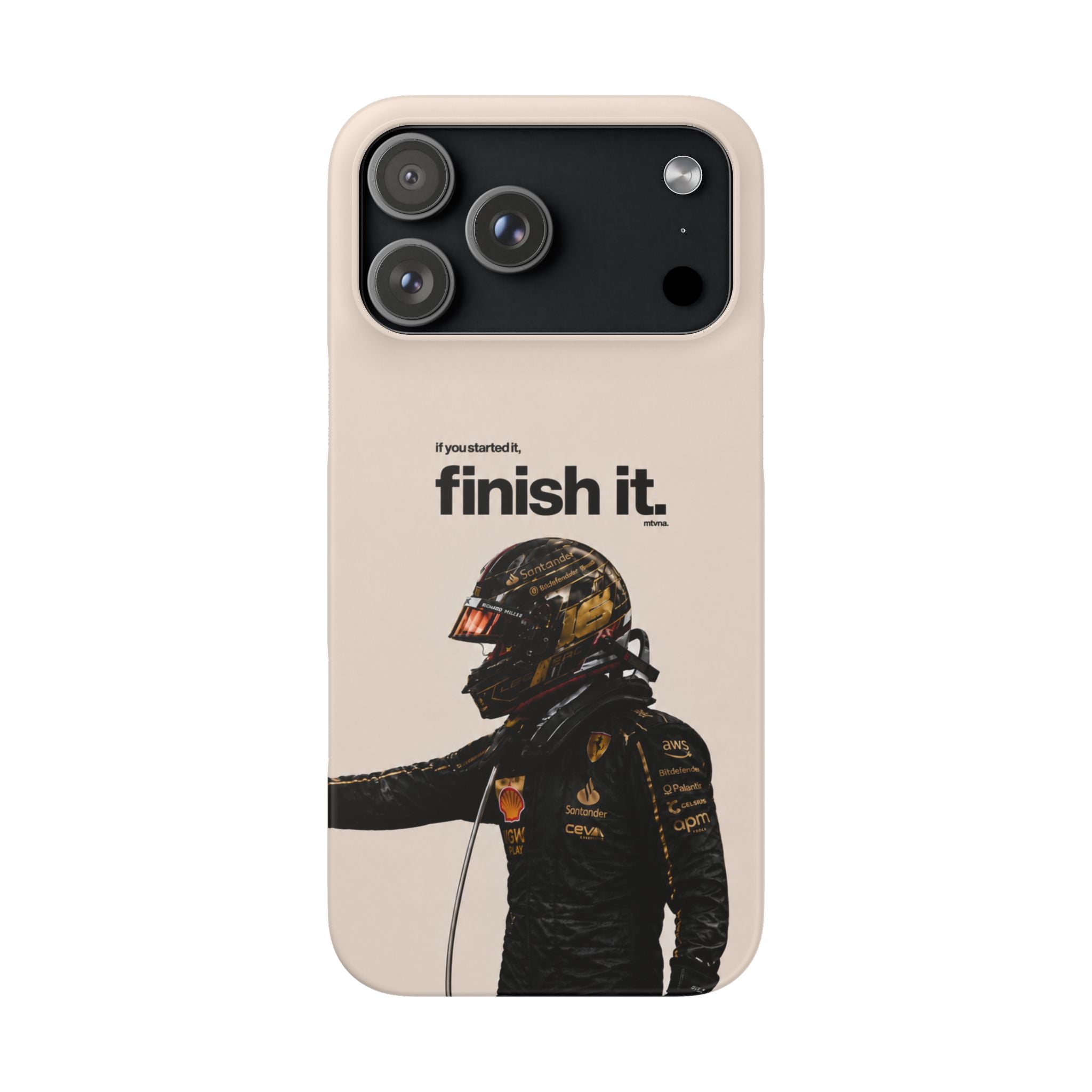 Finish It Racing Phone Case