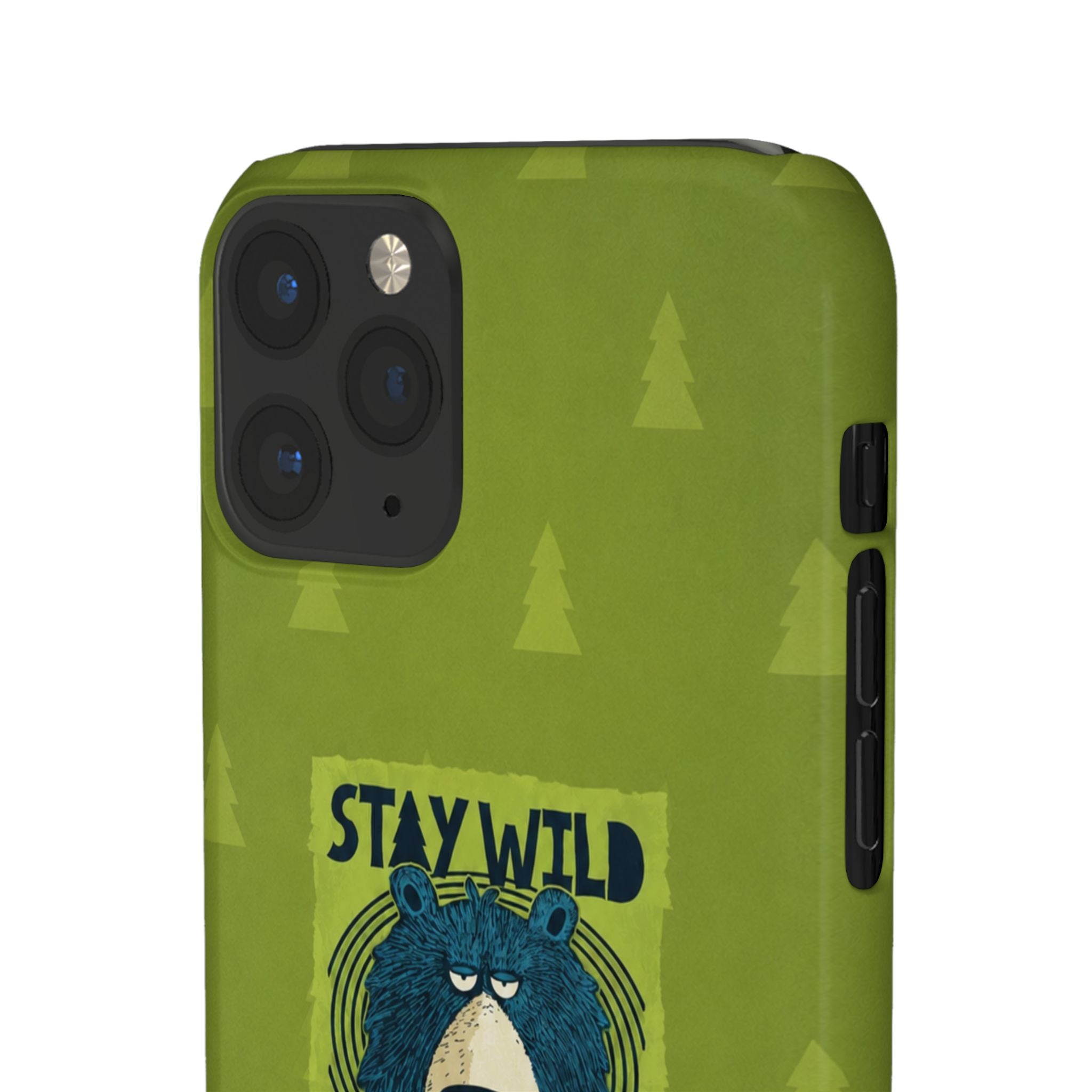 Stay Wild Bear Phone Case