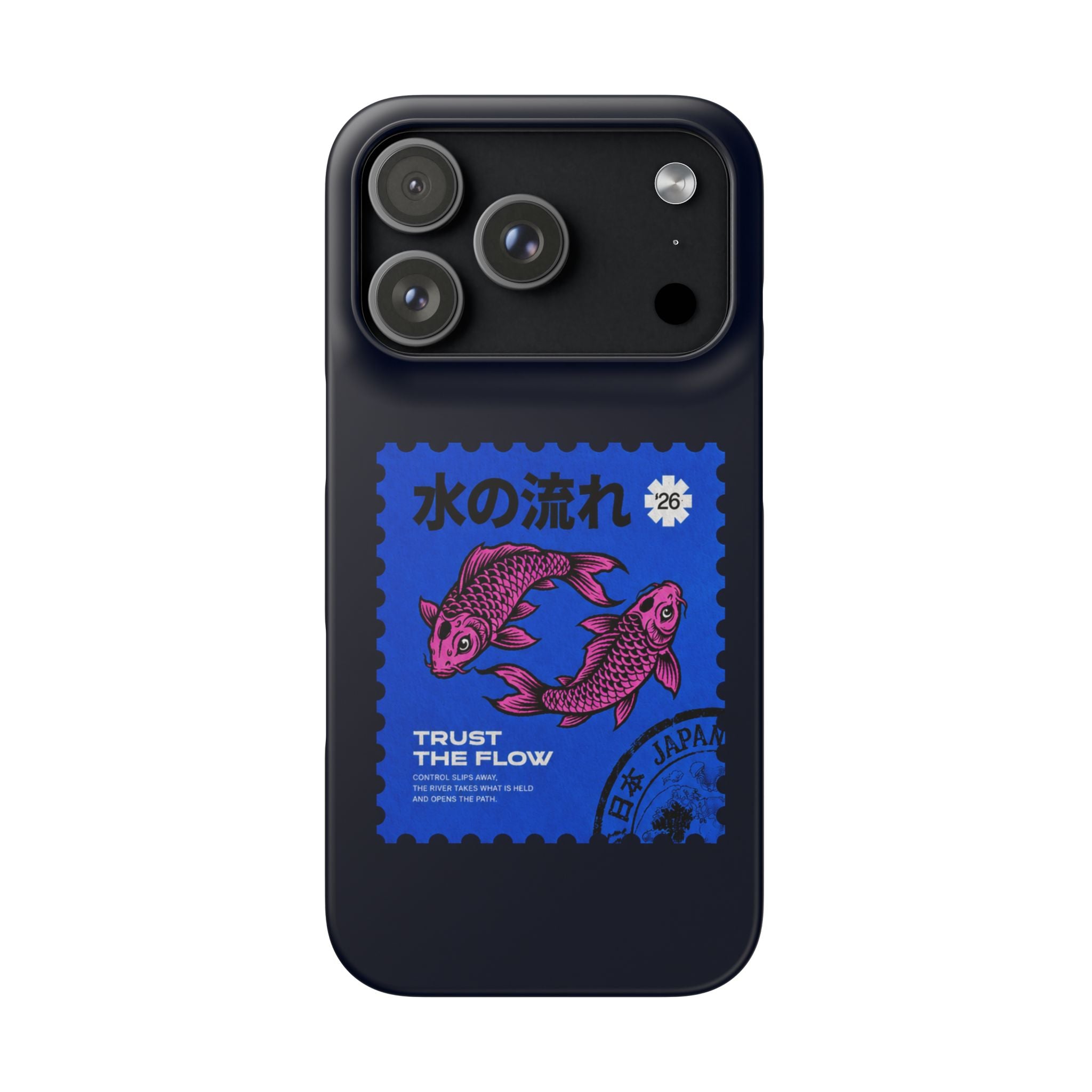 Trust The Flow Koi Phone Case