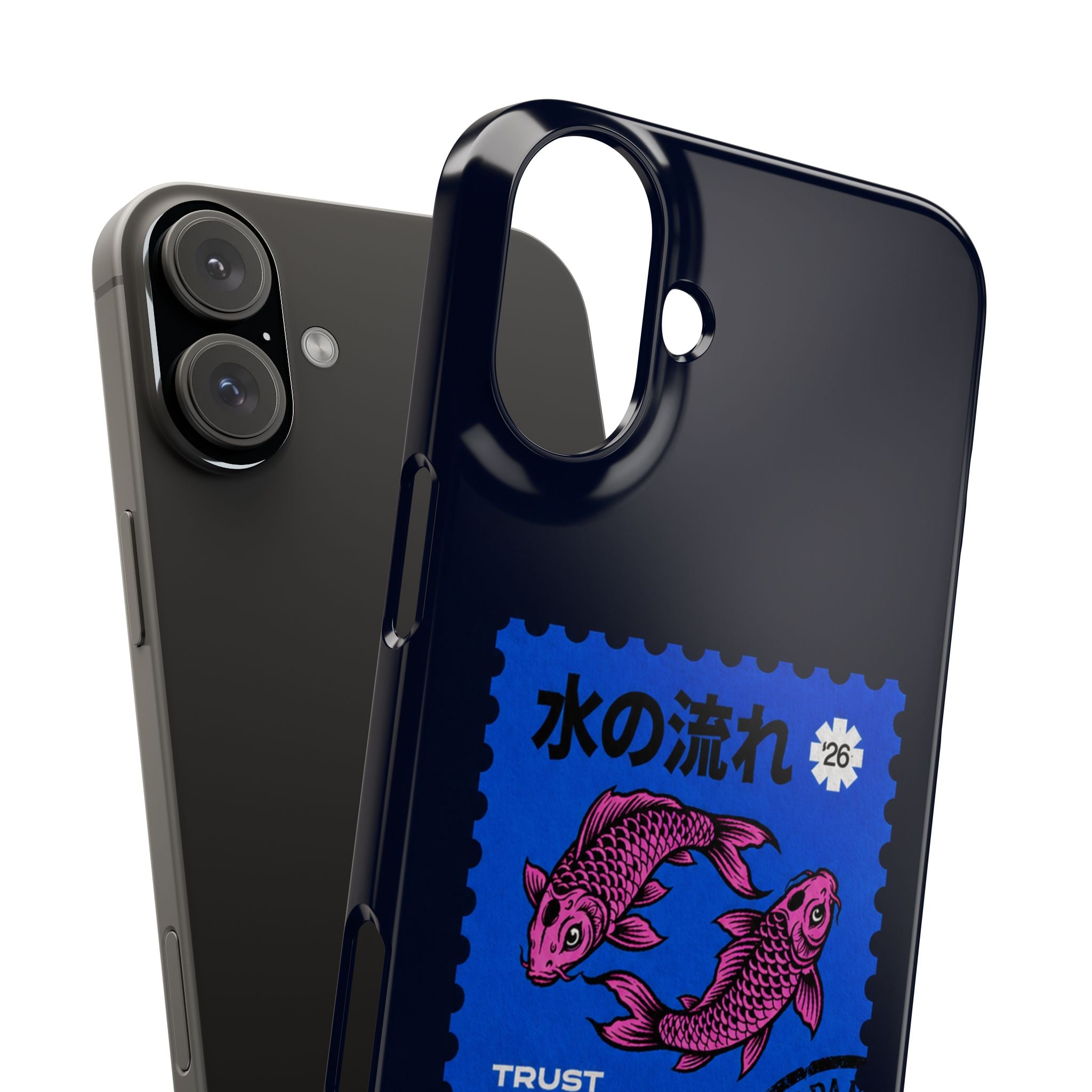 Trust The Flow Koi Phone Case