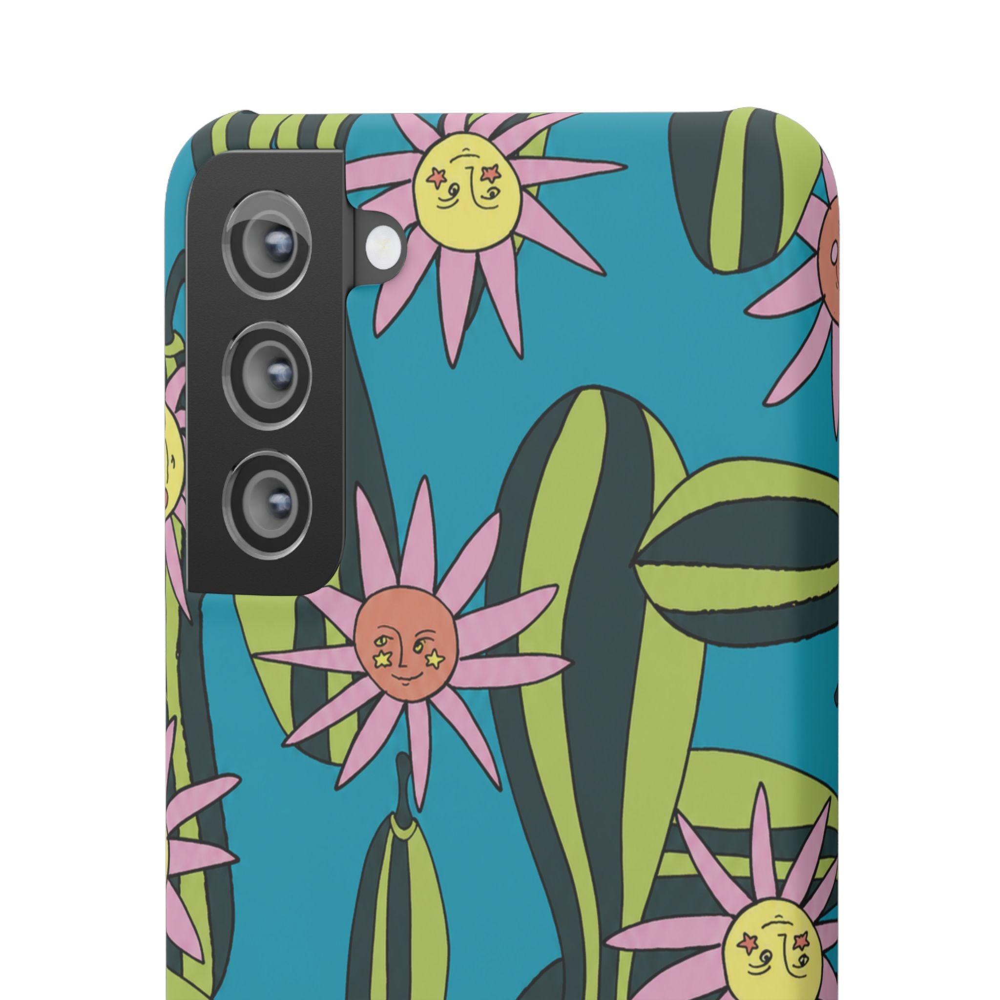 Whimsical Floral Garden Phone Case