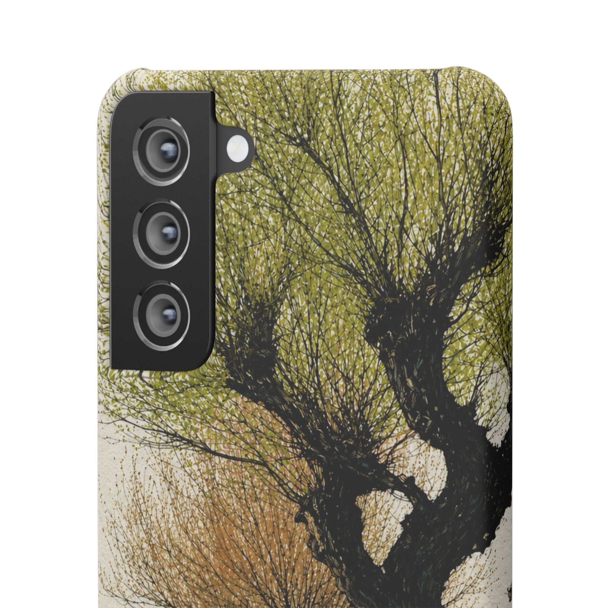 Serene Willow Landscape Phone Case
