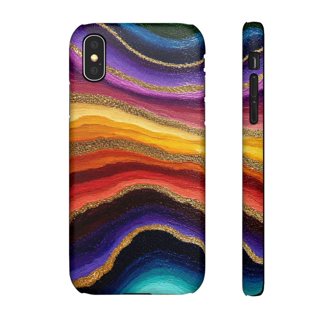 Rainbow Agate Phone Case