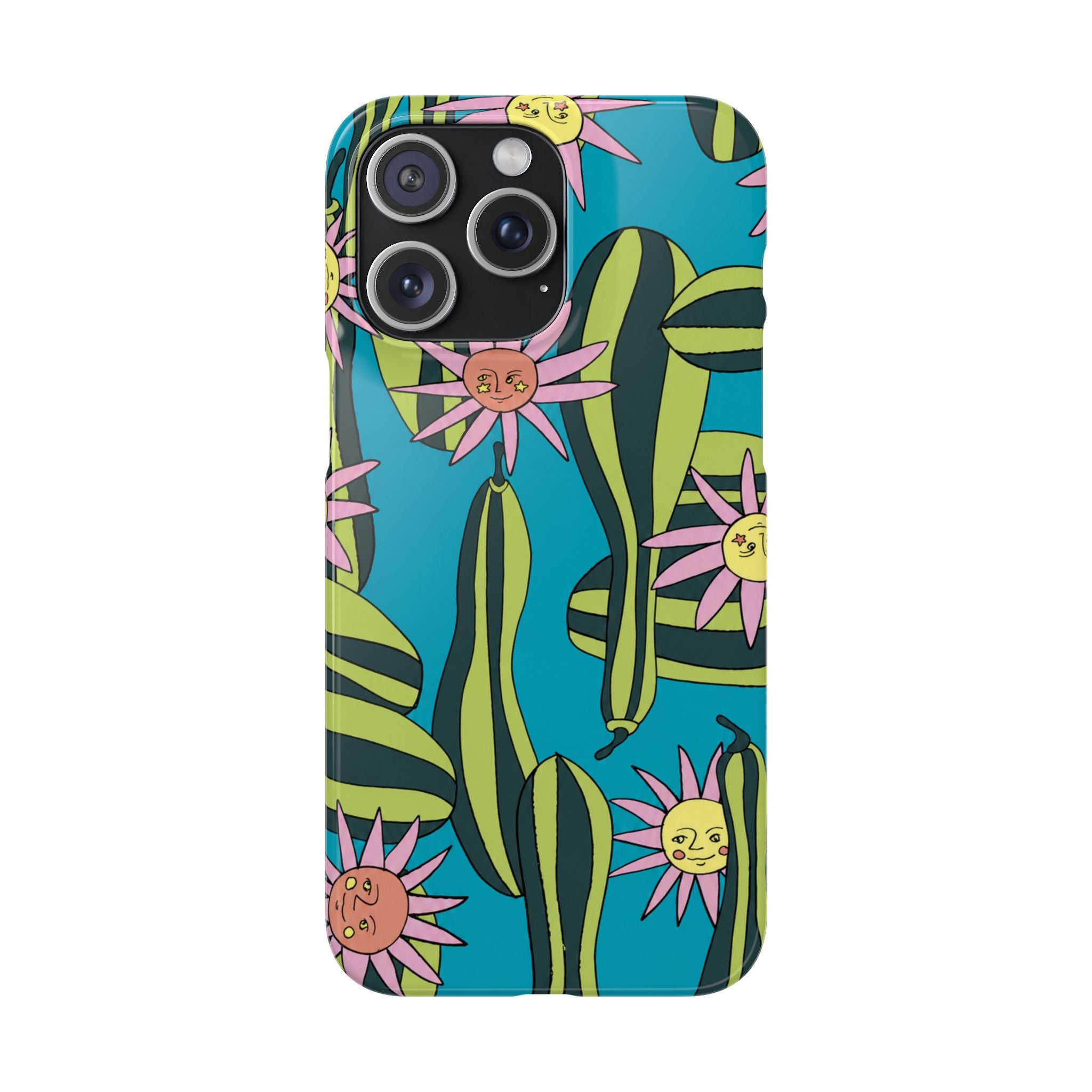 Whimsical Floral Garden Phone Case