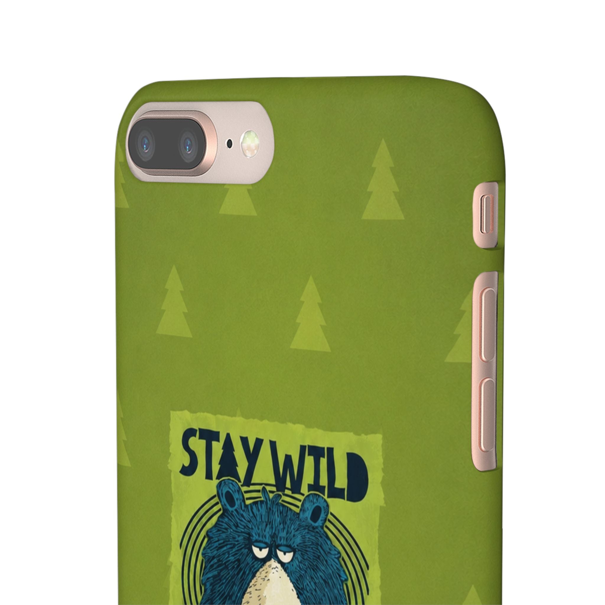 Stay Wild Bear Phone Case