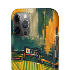 Abstract Baseball Stadium Phone Case