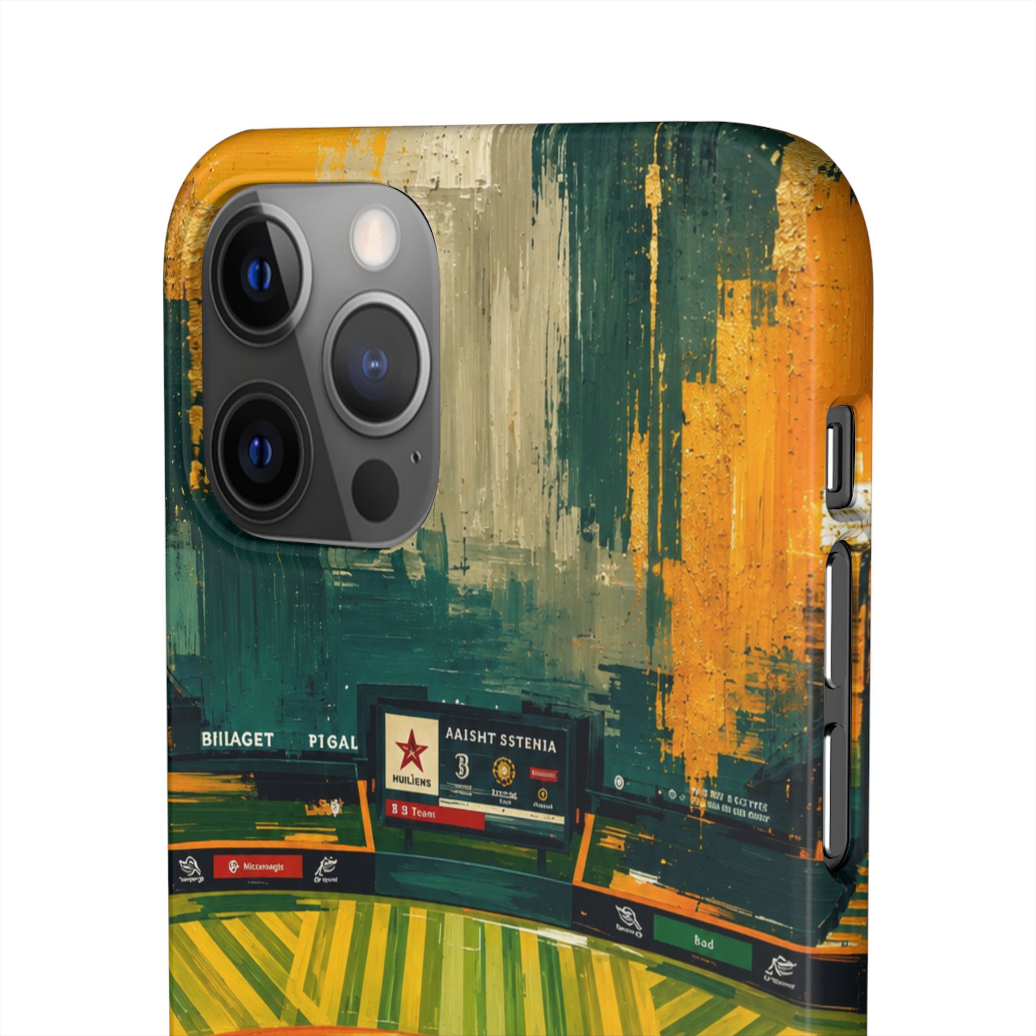 Abstract Baseball Stadium Phone Case