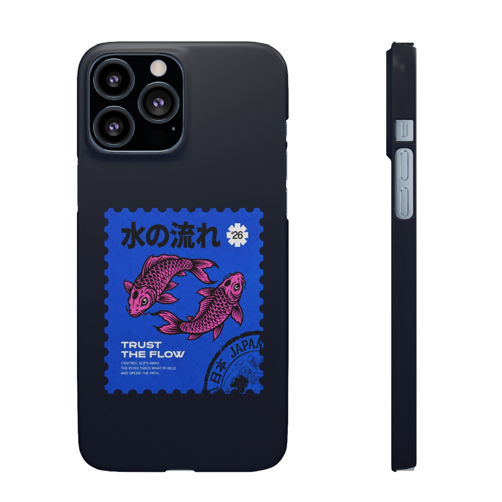Trust The Flow Koi Phone Case