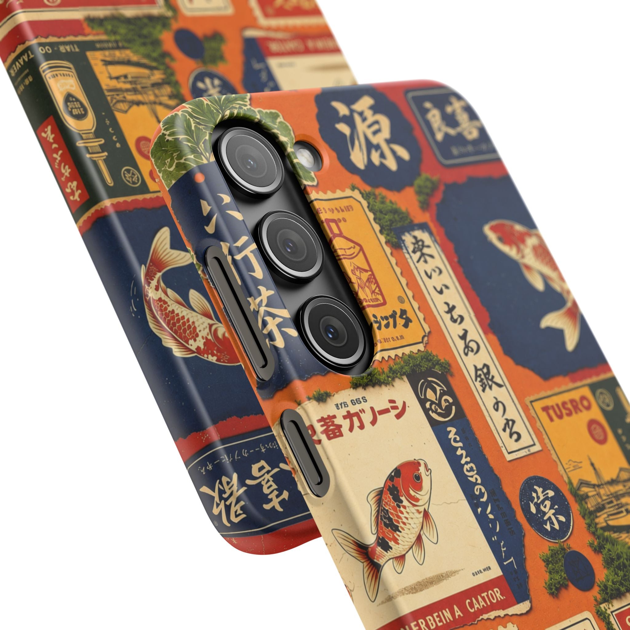Vintage Japanese Koi Phone Case