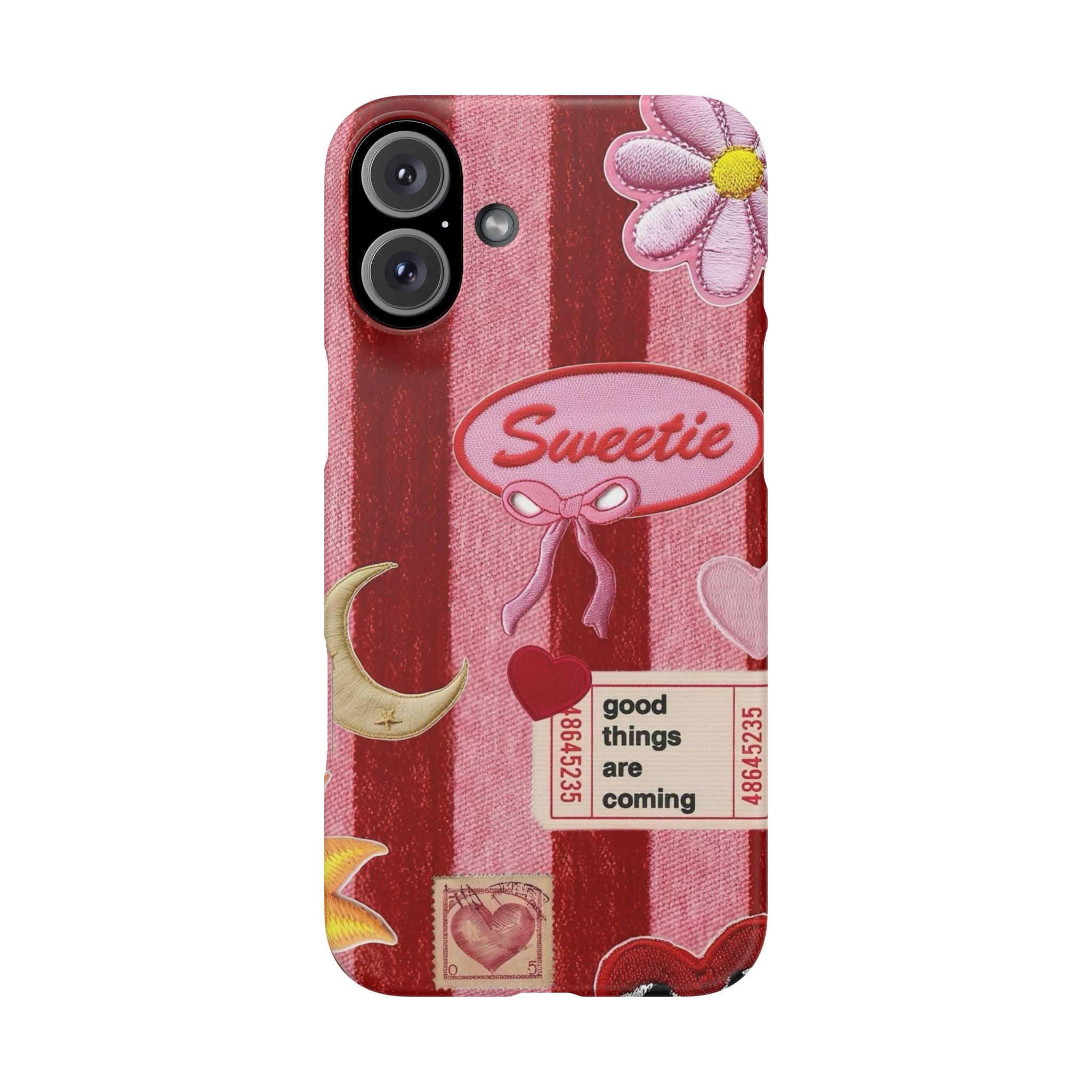 Coquette Patch Phone Case
