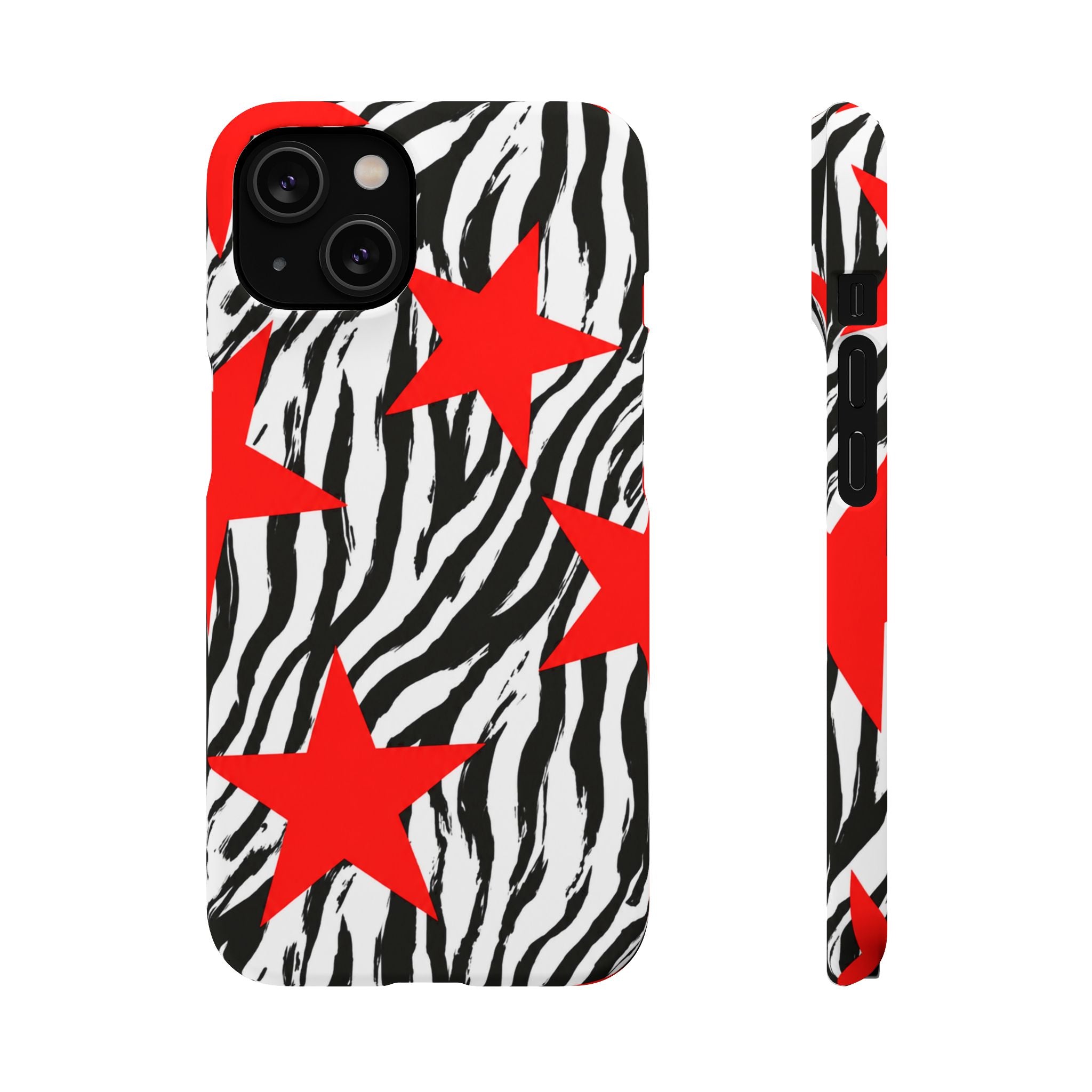 Retro Zebra Stars Phone Case