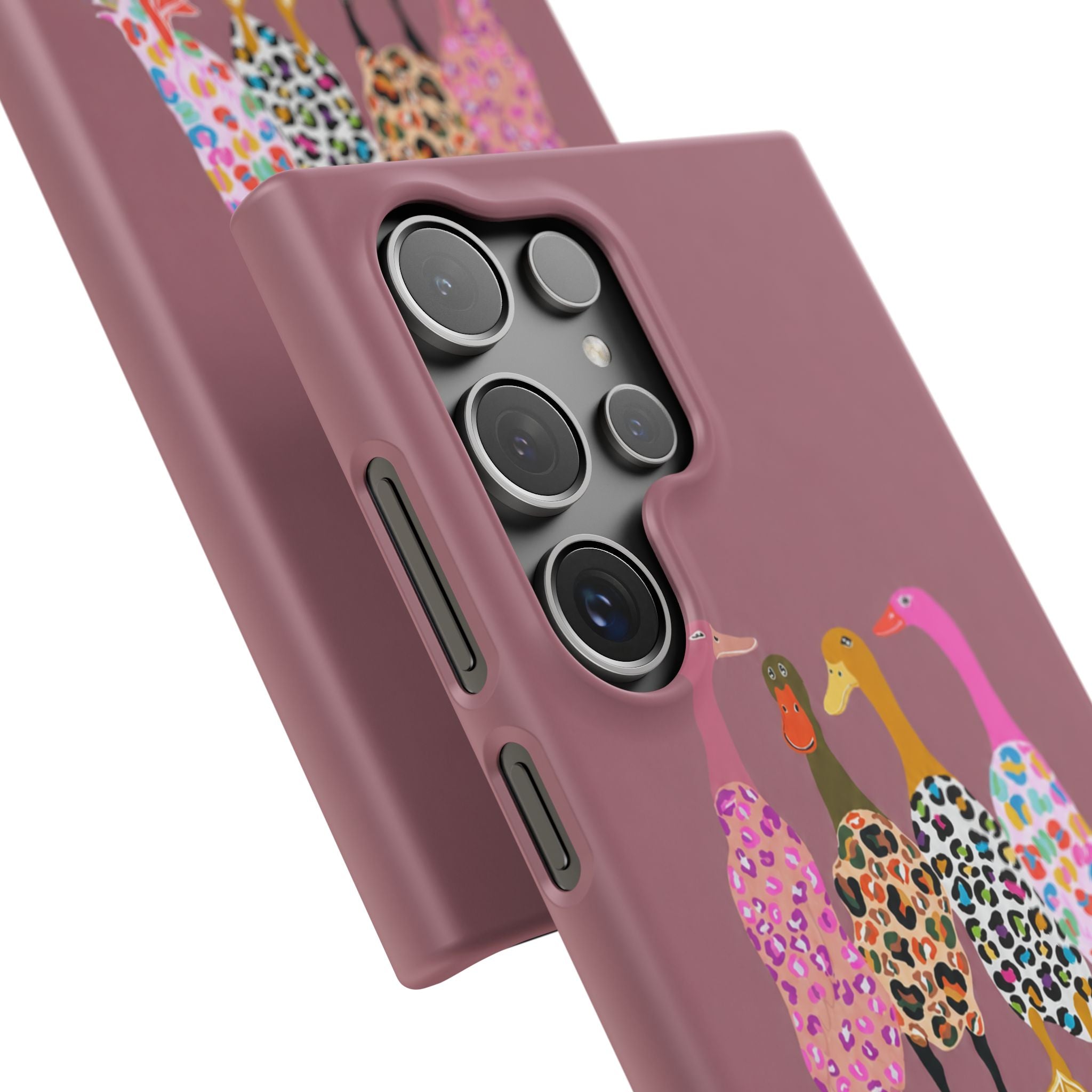 Colorful Leopard Ducks Phone Case