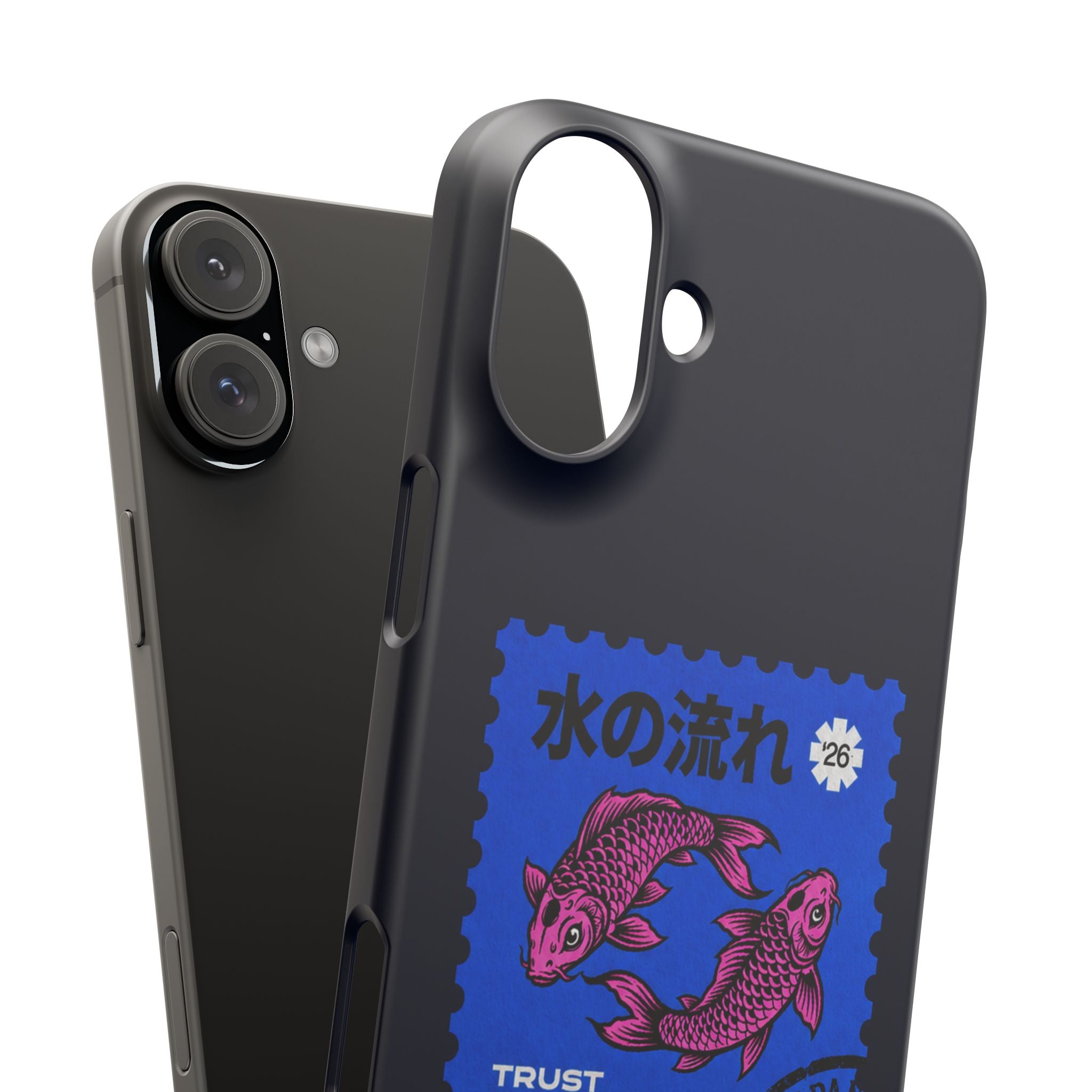 Trust The Flow Koi Phone Case