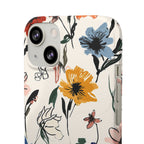 Wildflower Sketch Phone Case