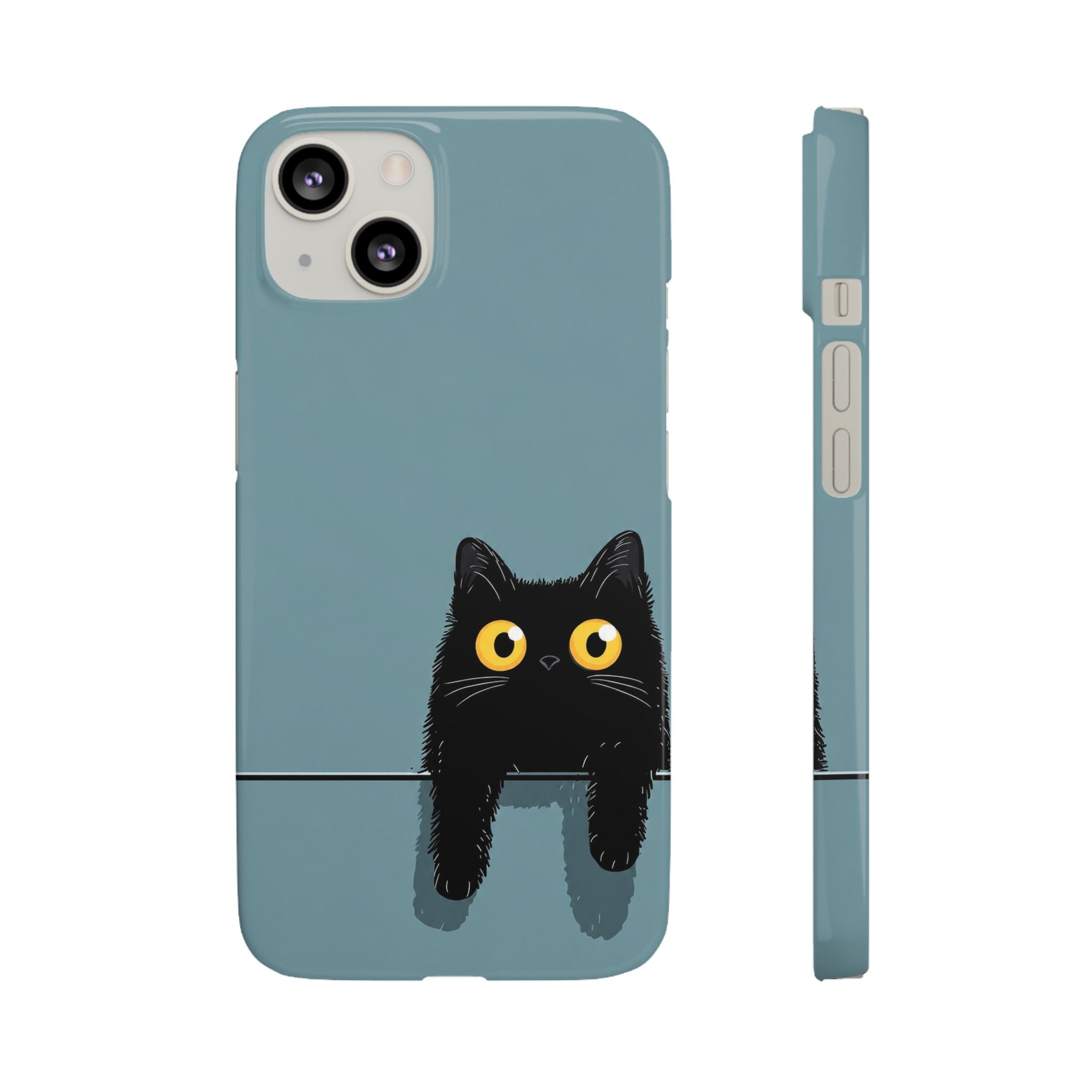 Cute Black Cat Phone Case