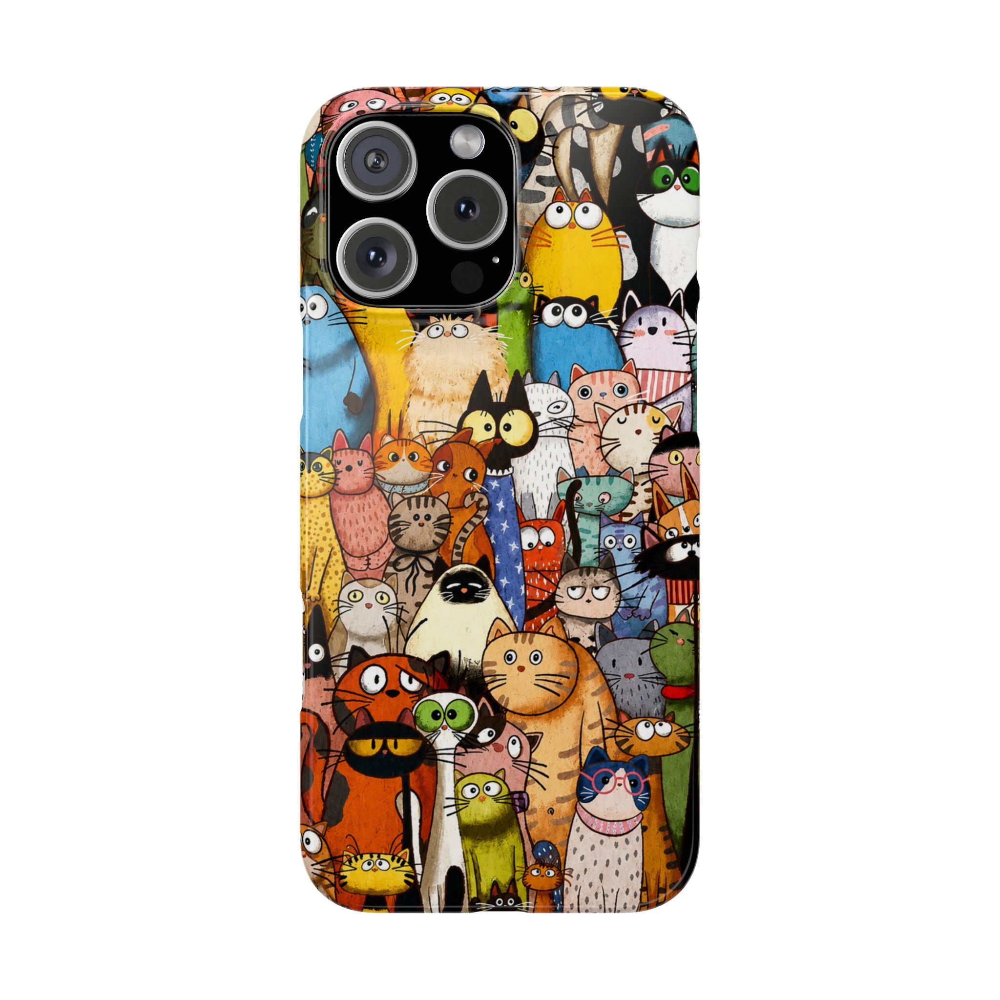 Cute Cat Pattern Phone Case
