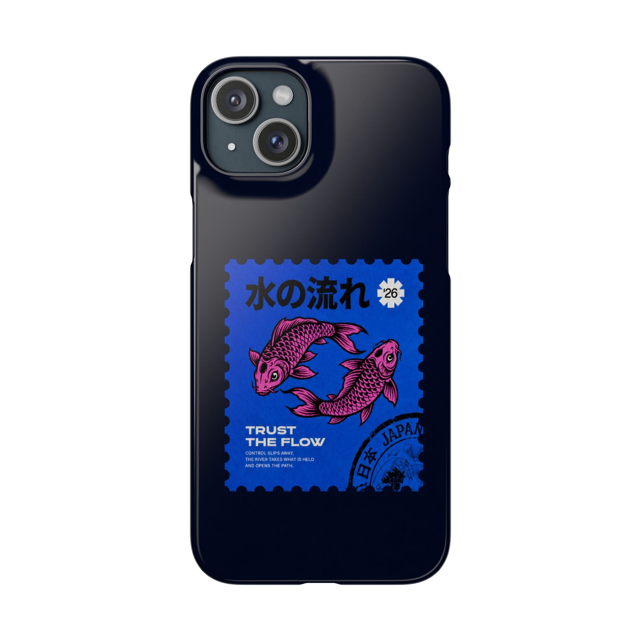 Trust The Flow Koi Phone Case