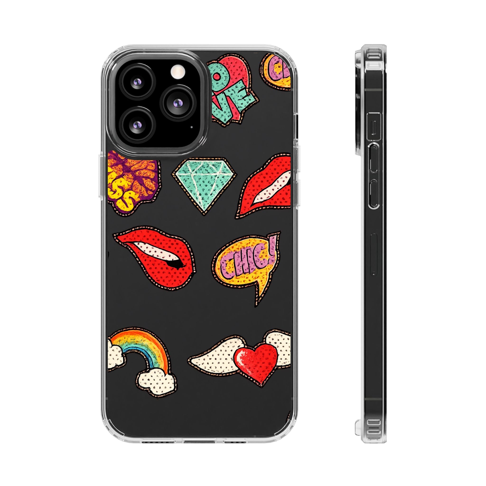 Clear Impact-Resistant Cases