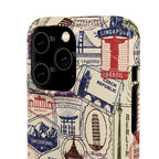 Vintage Travel Stamps Phone Case