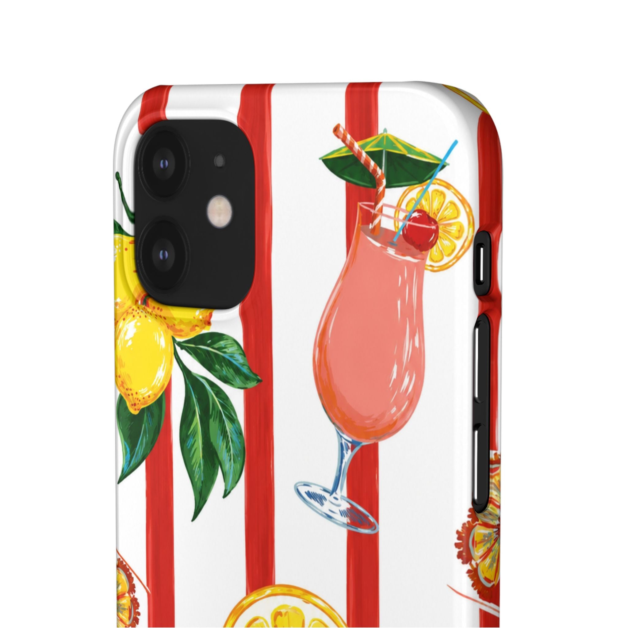 Lemon Coast – Summer Citrus Phone Case