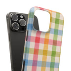 Pastel Plaid Phone Case