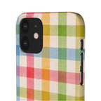 Pastel Plaid Phone Case