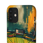 Abstract Baseball Stadium Phone Case