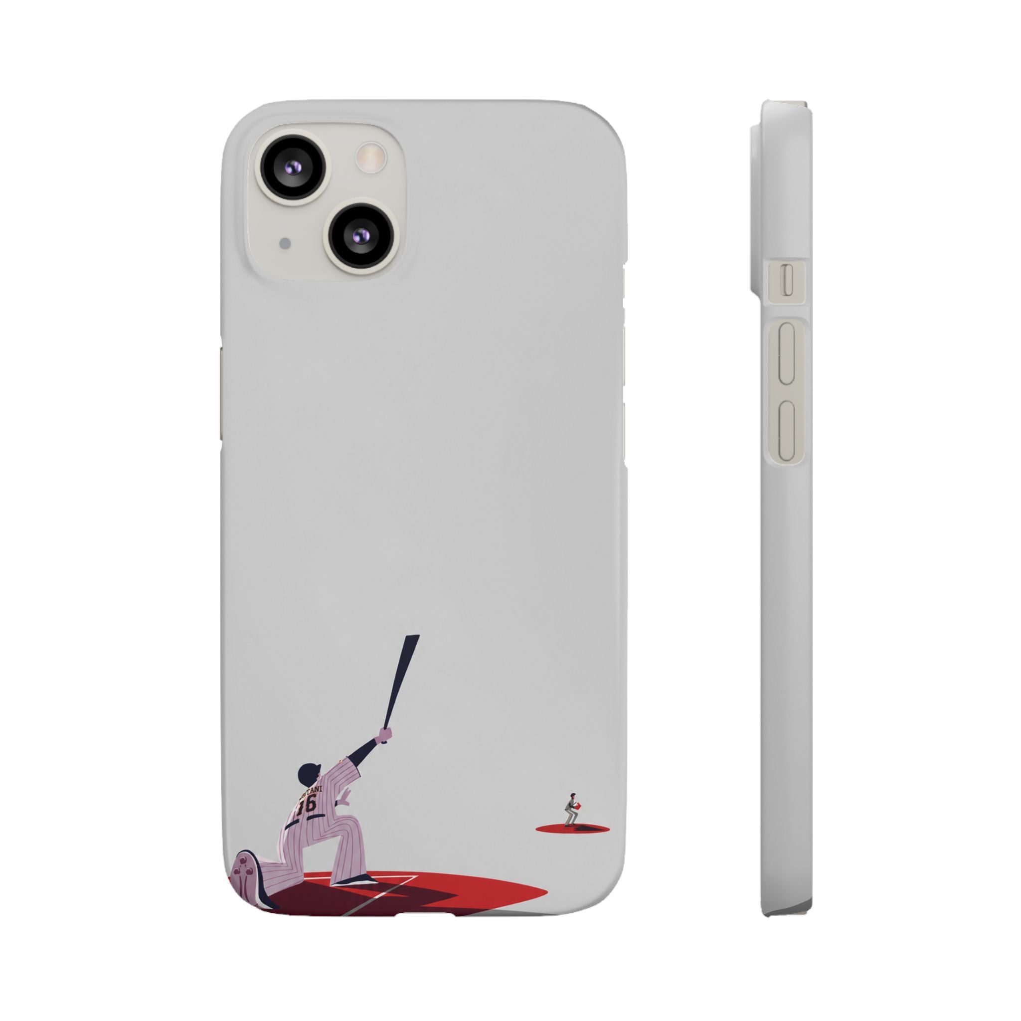 Baseball Swing Art Phone Case