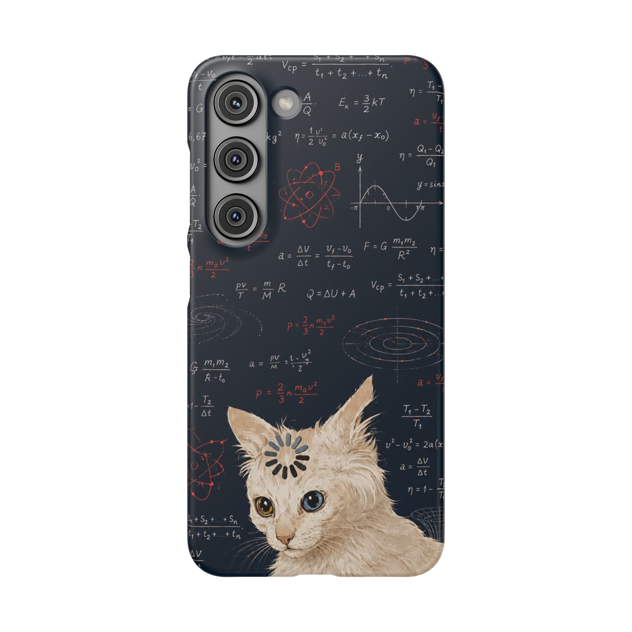 Quantum Kitty Physics Phone Case