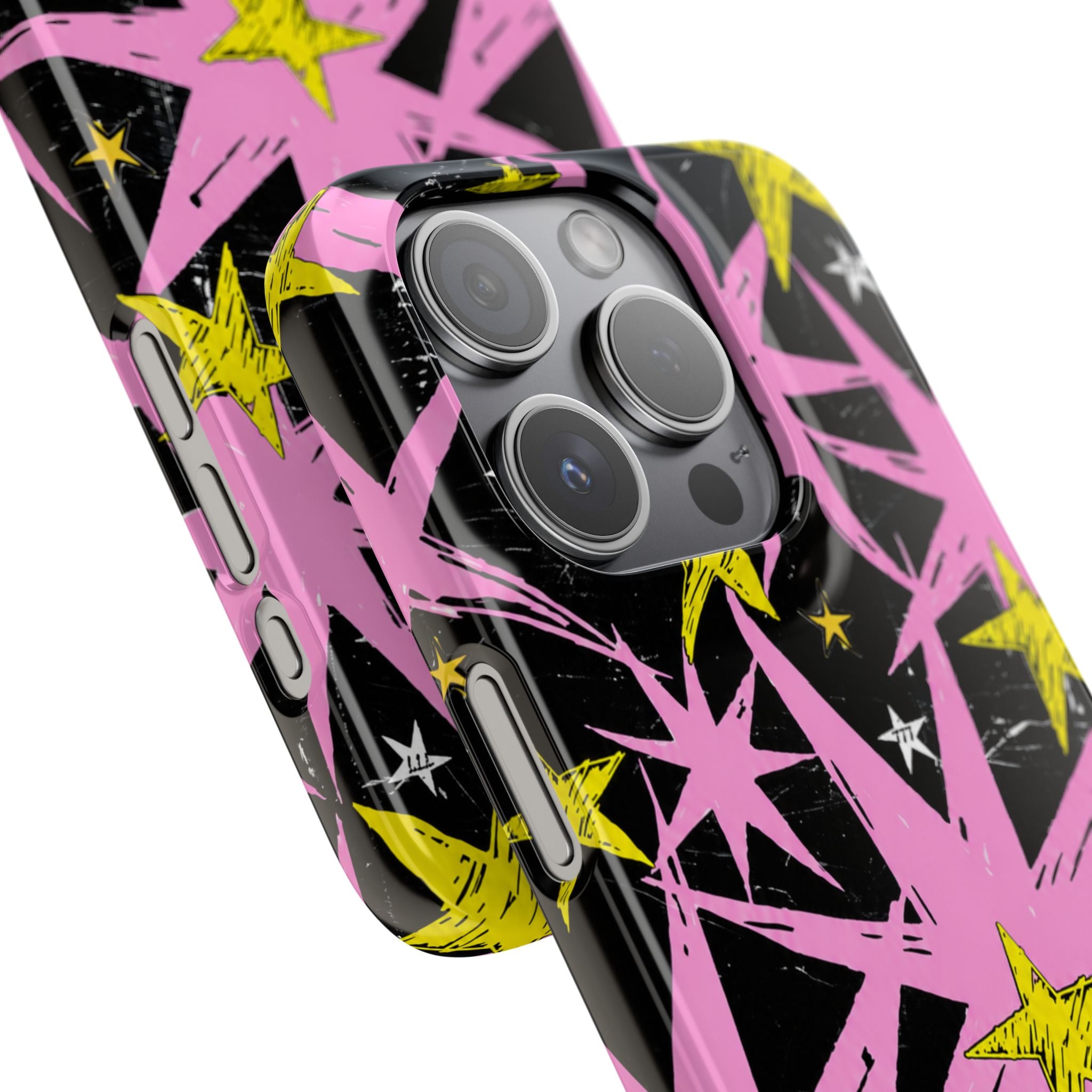Pink Starburst Phone Case