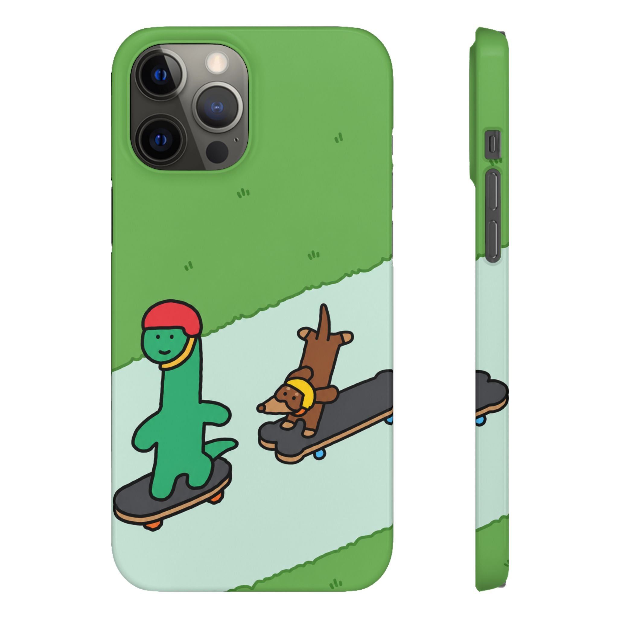 Skater Dino Phone Case